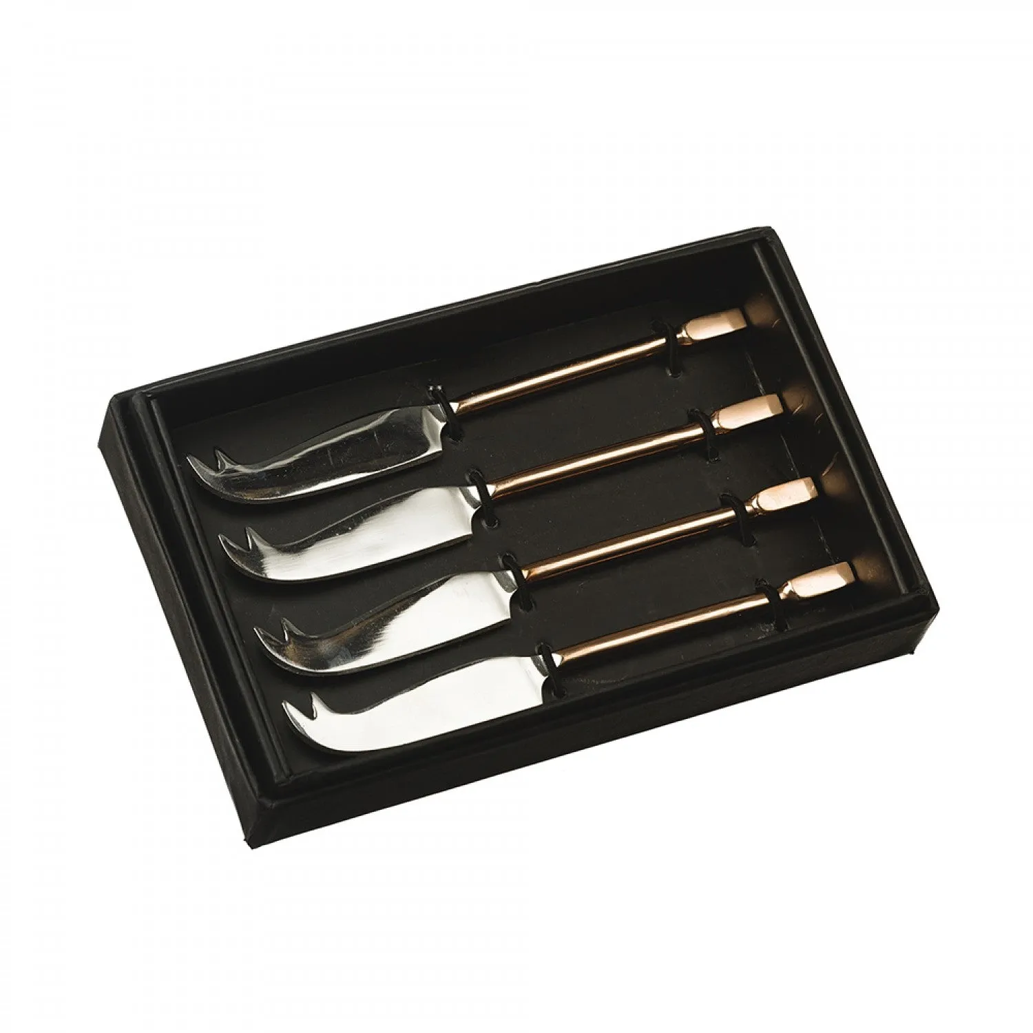 4 Mini Copper Cheese Knives