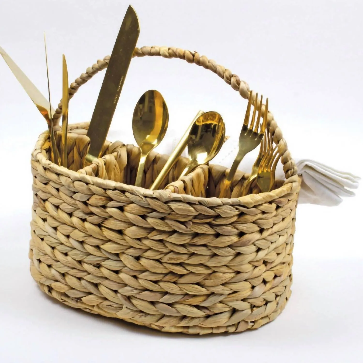 8 Oak Lane - Woven Utensil Caddy
