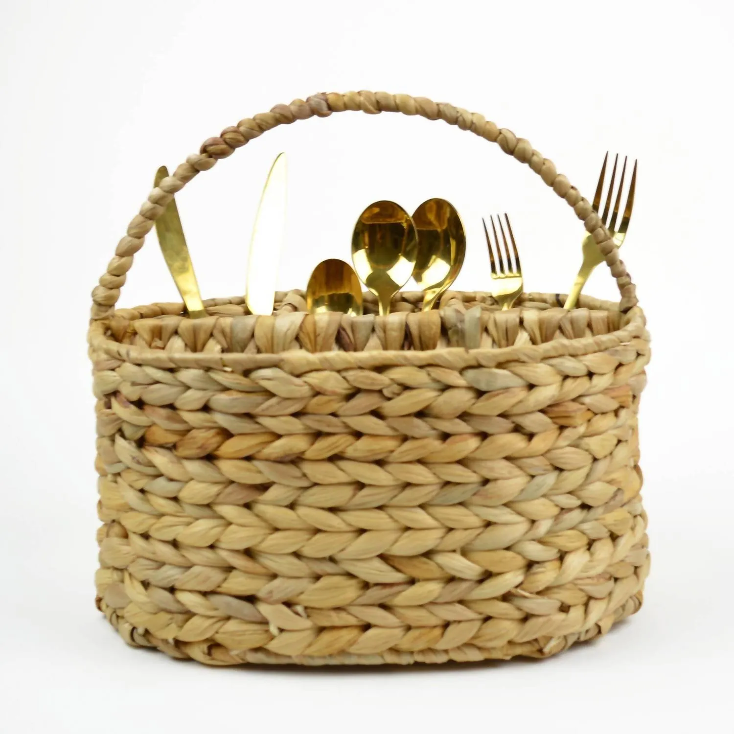8 Oak Lane - Woven Utensil Caddy