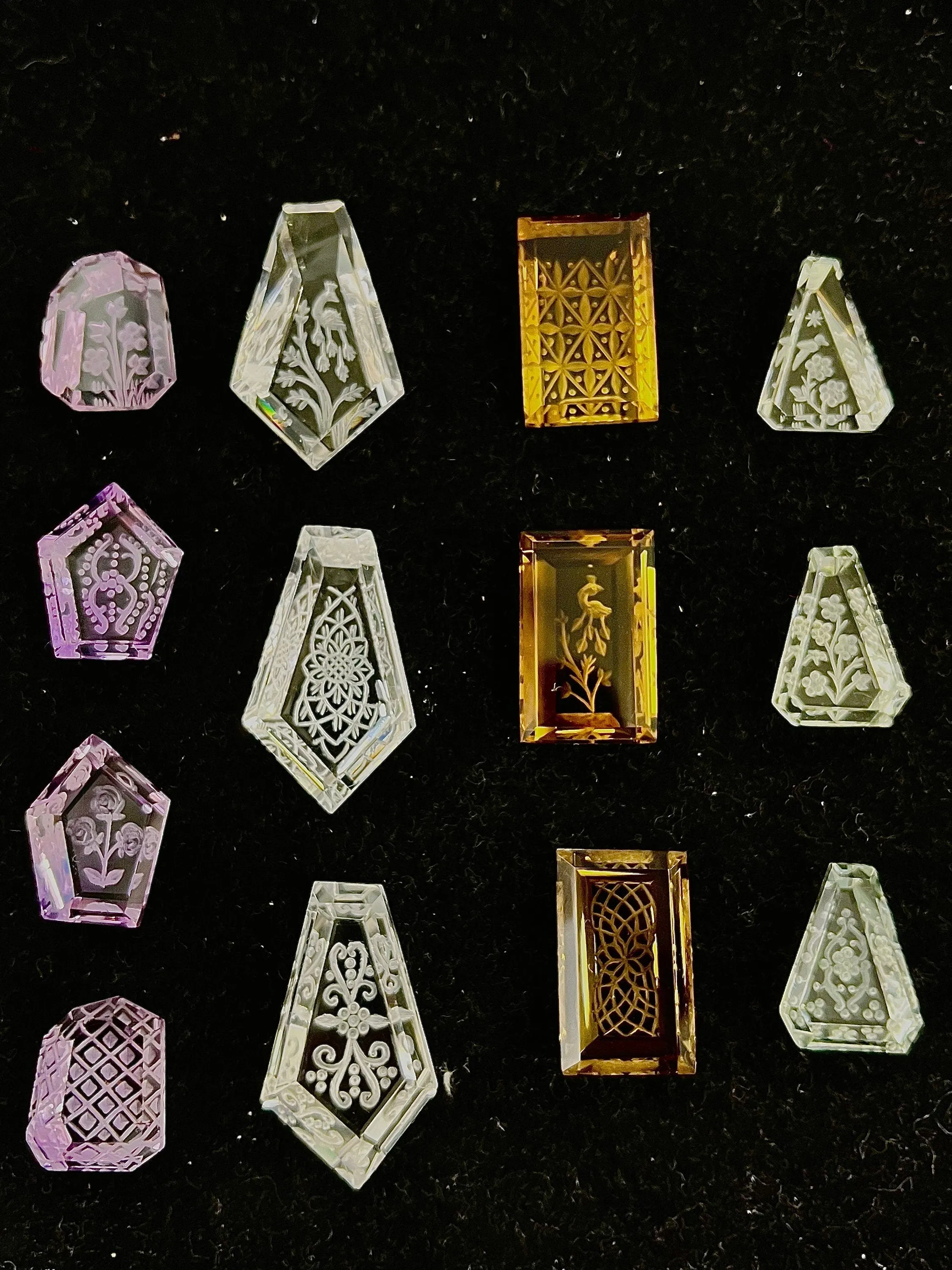 Ametrine Fabulous Handcarved Fantasy cut reverse carving 13.70 Carats