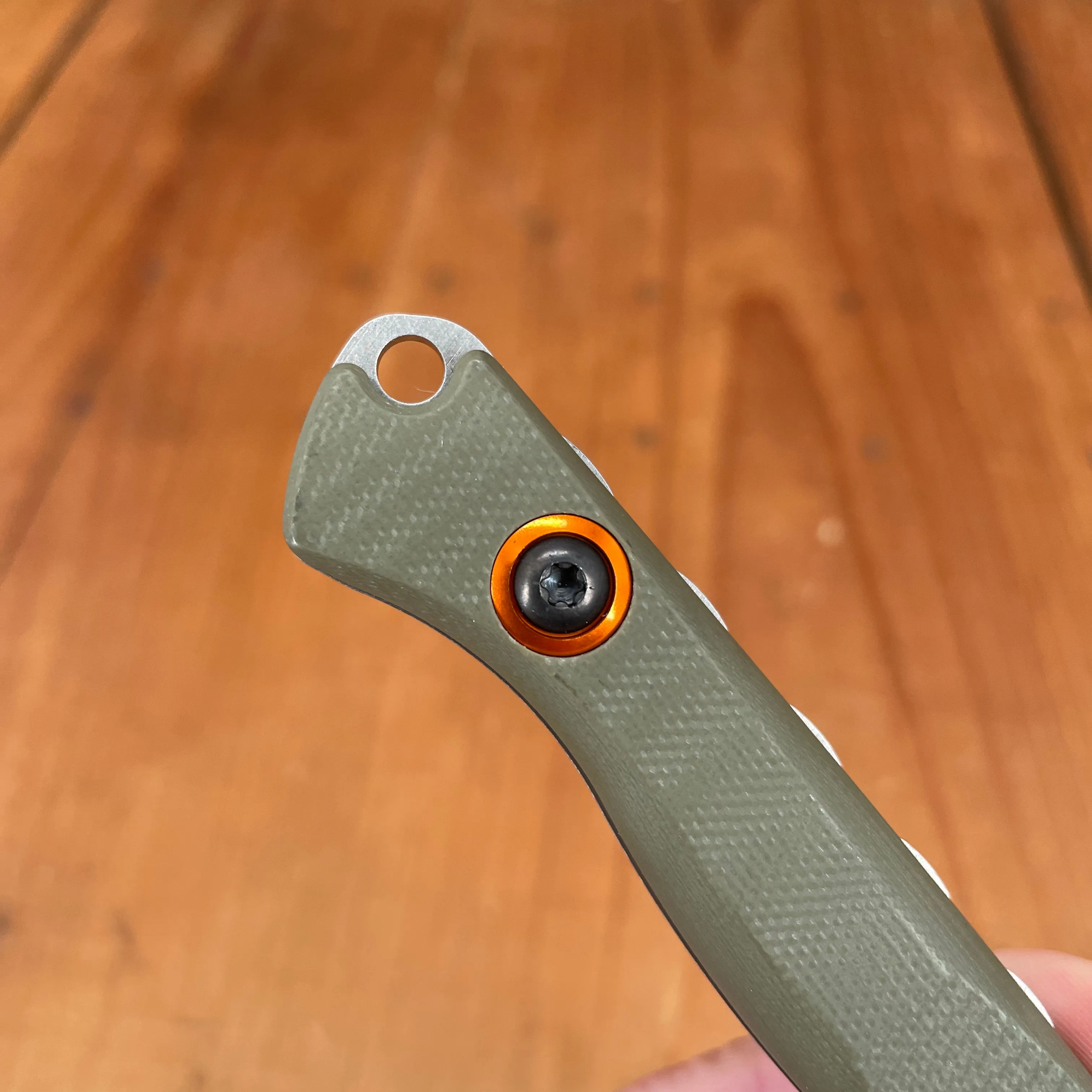 Benchmade 15700-01 Flyway 2.7" Straight Back CPM-154 Fixed Blade OD Green G10 Handle with Sheath