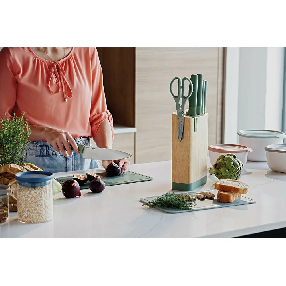 BergHOFF Forest Leo 6-PC Knife Block Set - Green | 3950351