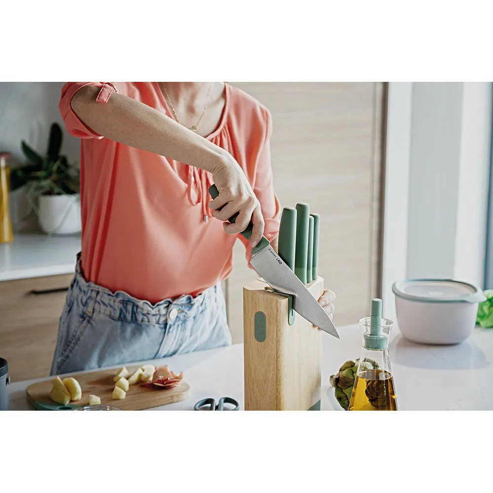 BergHOFF Forest Leo 6-PC Knife Block Set - Green | 3950351