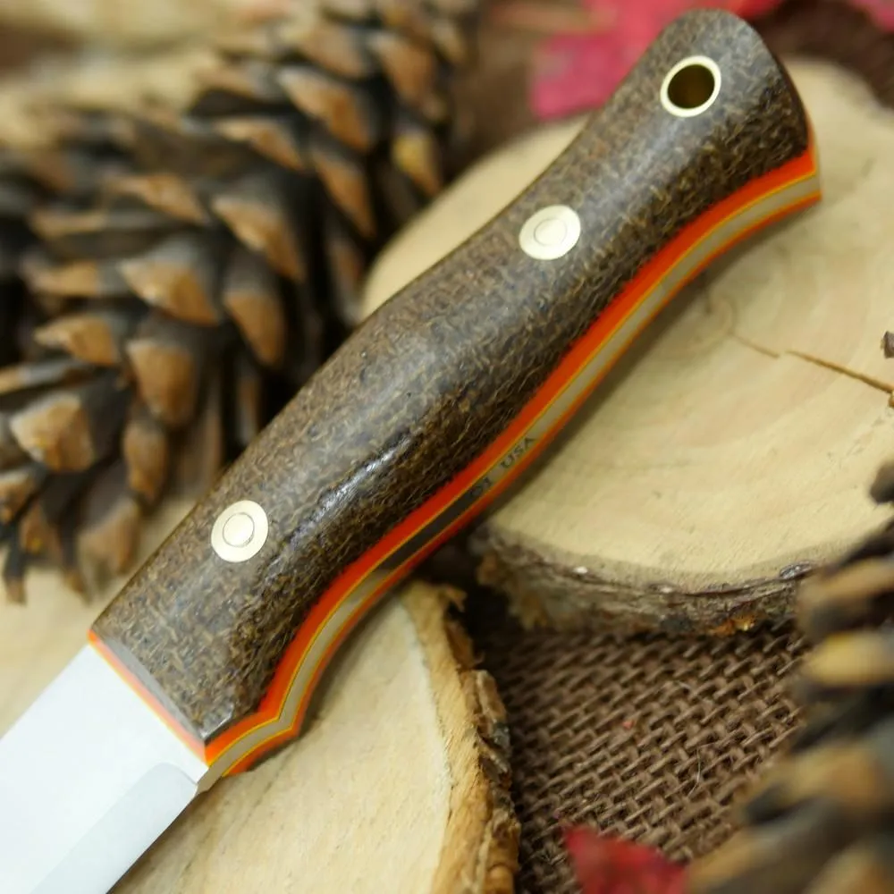 Classic: Natural Burlap, Orange & Yellow
