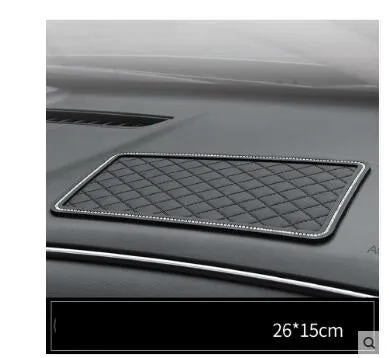 Color: Diamond L - Car mobile phone bracket car anti-skid pad car