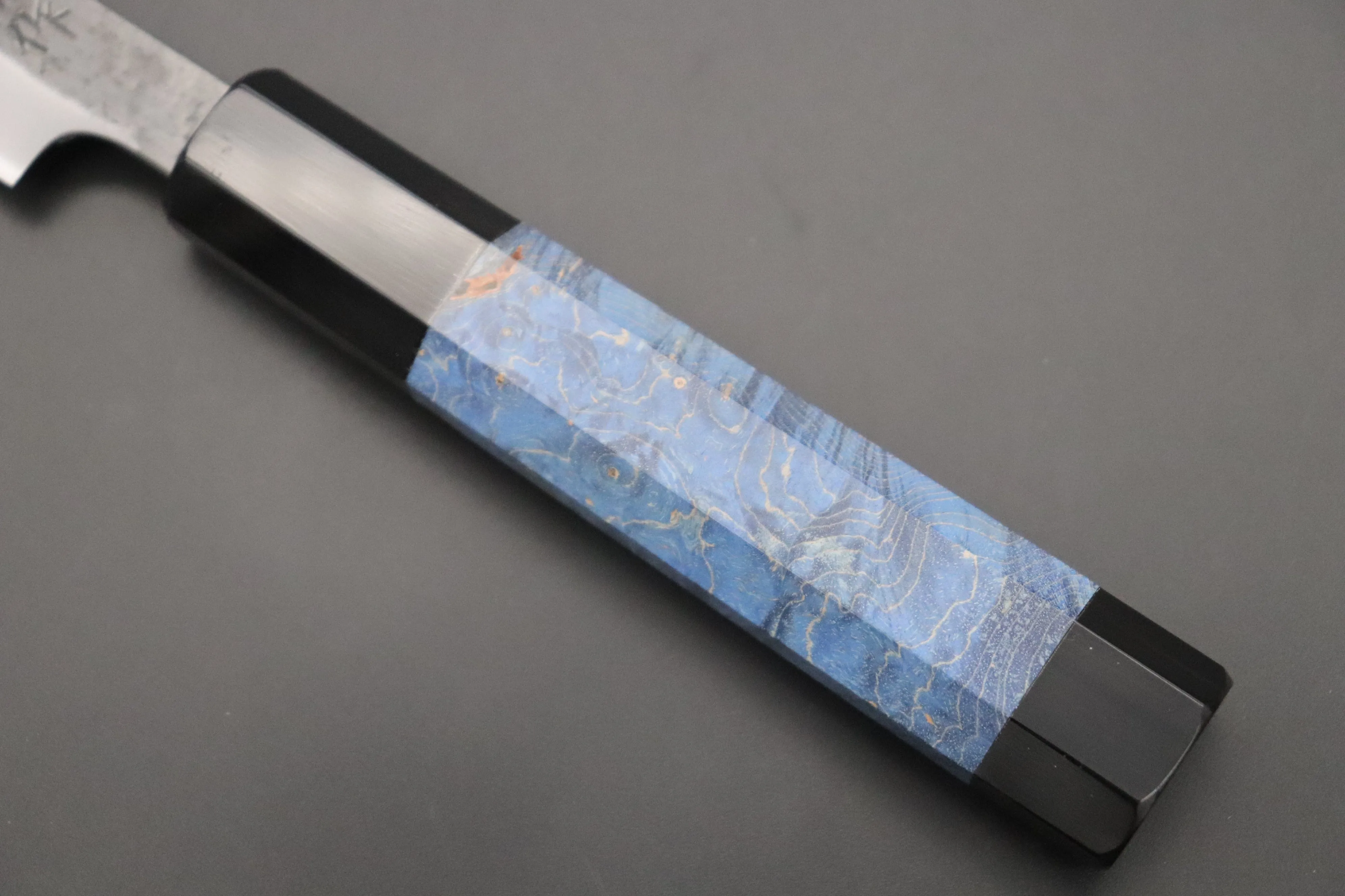 Custom Limited Edition, Hinoura White Steel No.1 Kurouchi Series HS1-1SP1 Wa Paring 80mm (3.1 Inch)