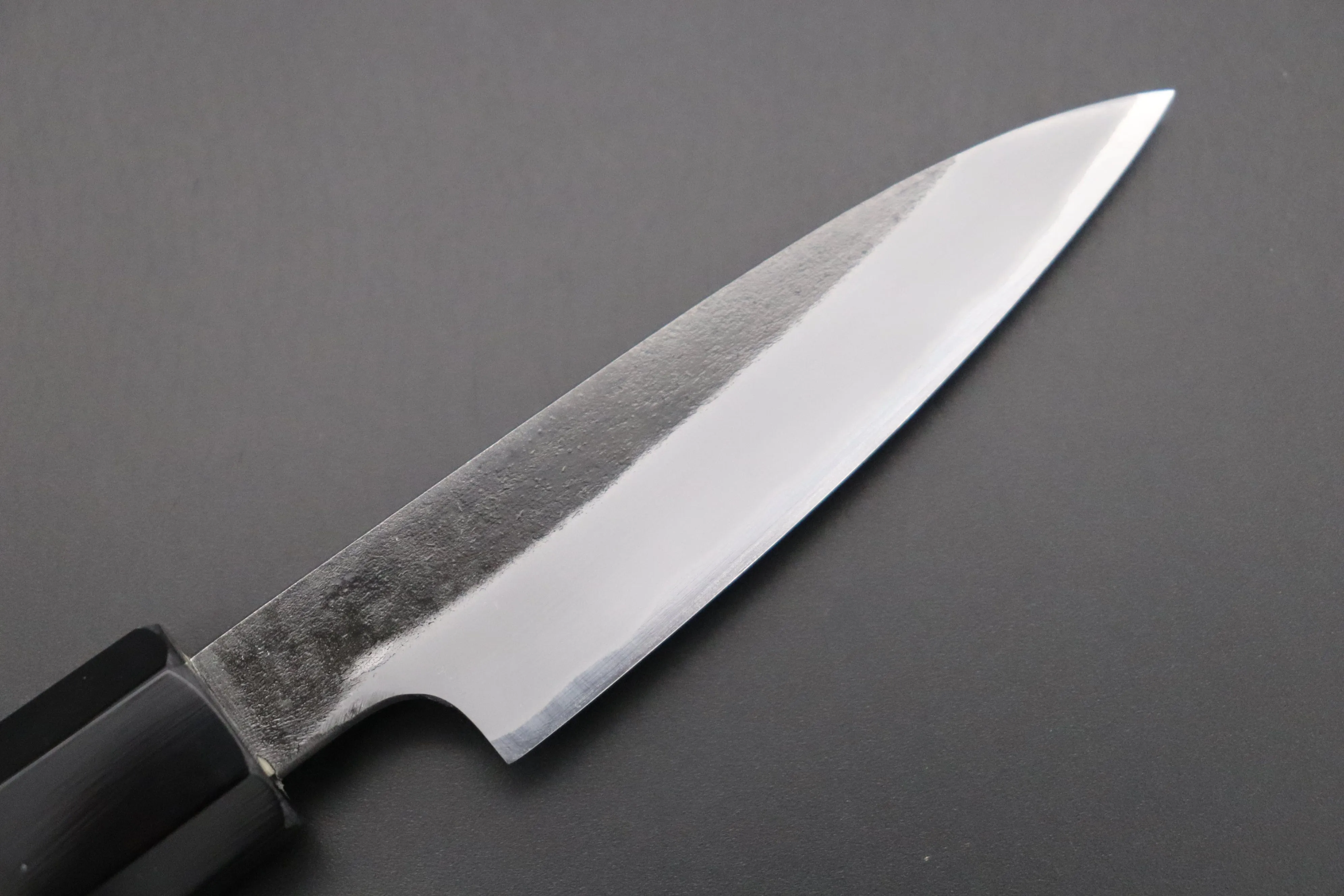 Custom Limited Edition, Hinoura White Steel No.1 Kurouchi Series HS1-1SP1 Wa Paring 80mm (3.1 Inch)
