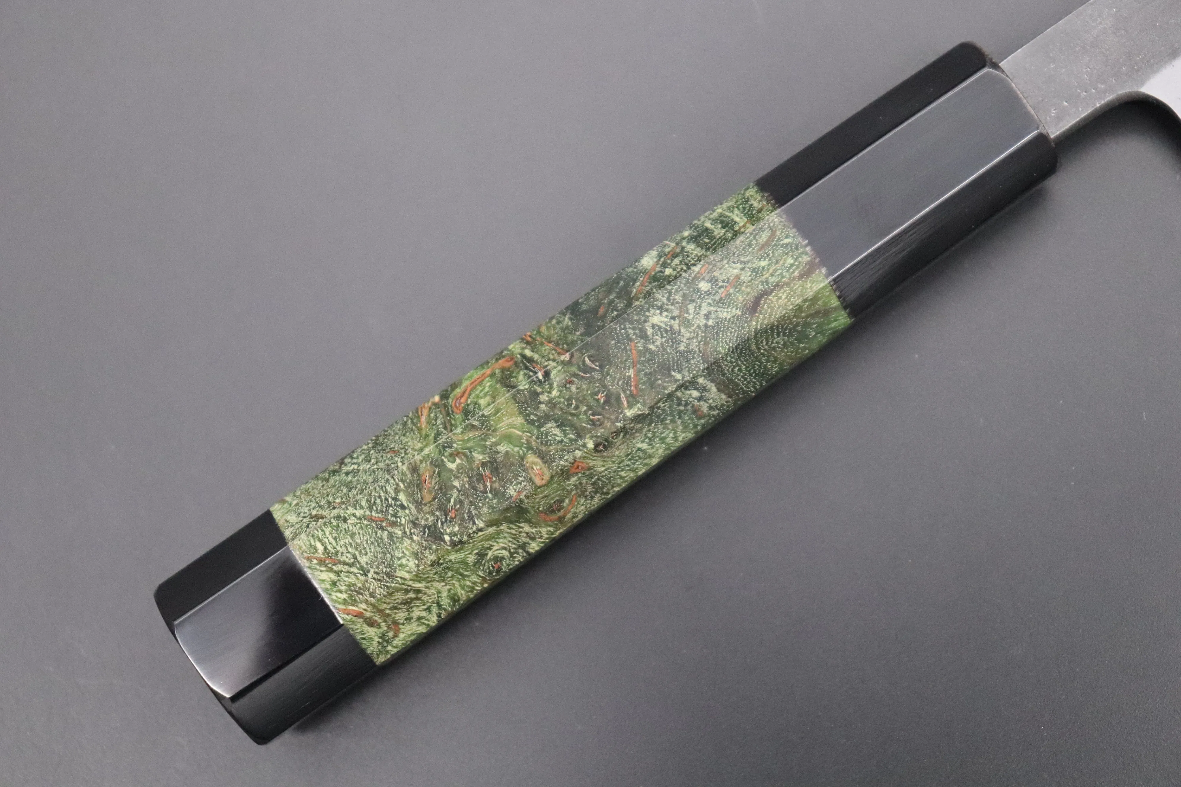 Custom Limited Edition, Hinoura White Steel No.1 Kurouchi Series HS1-2SP3 Wa Petty 120mm (4.7 Inch)