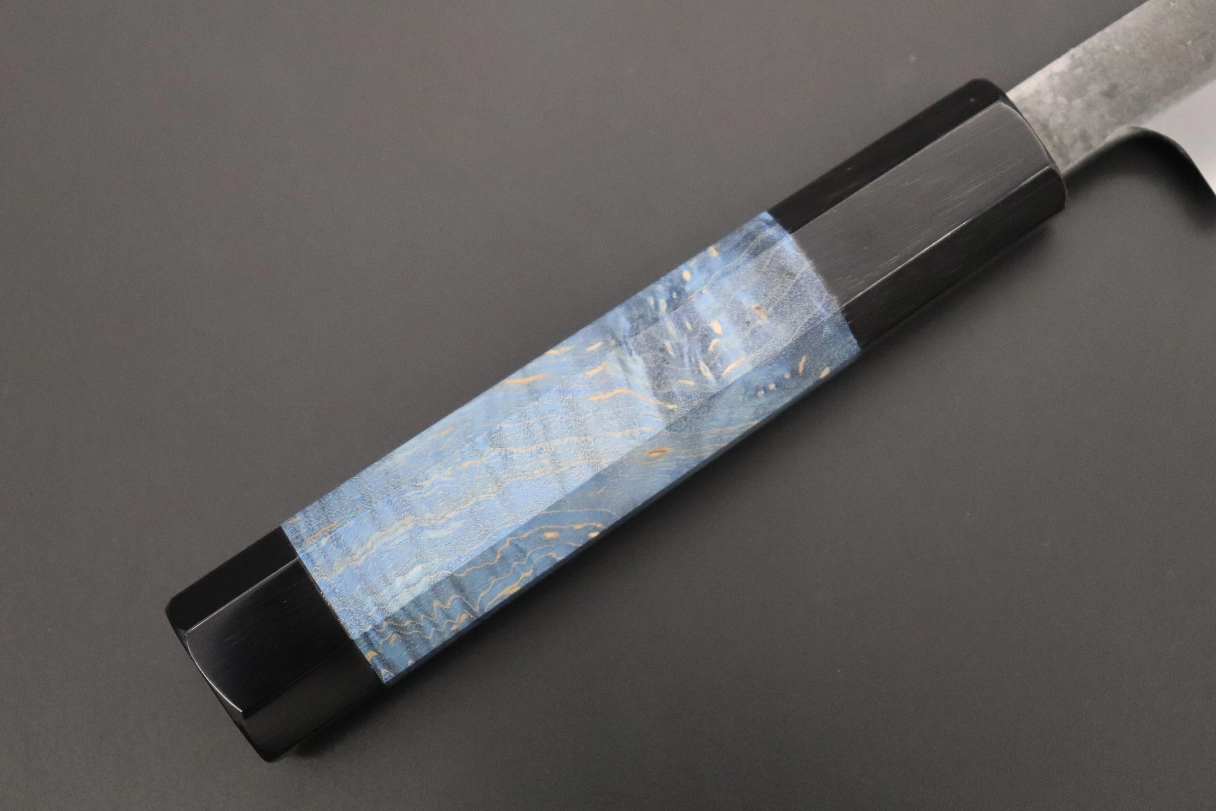 Custom Limited Edition, Hinoura White Steel No.1 Kurouchi Series HS1-2SP5 Wa Petty 120mm (4.7 Inch)