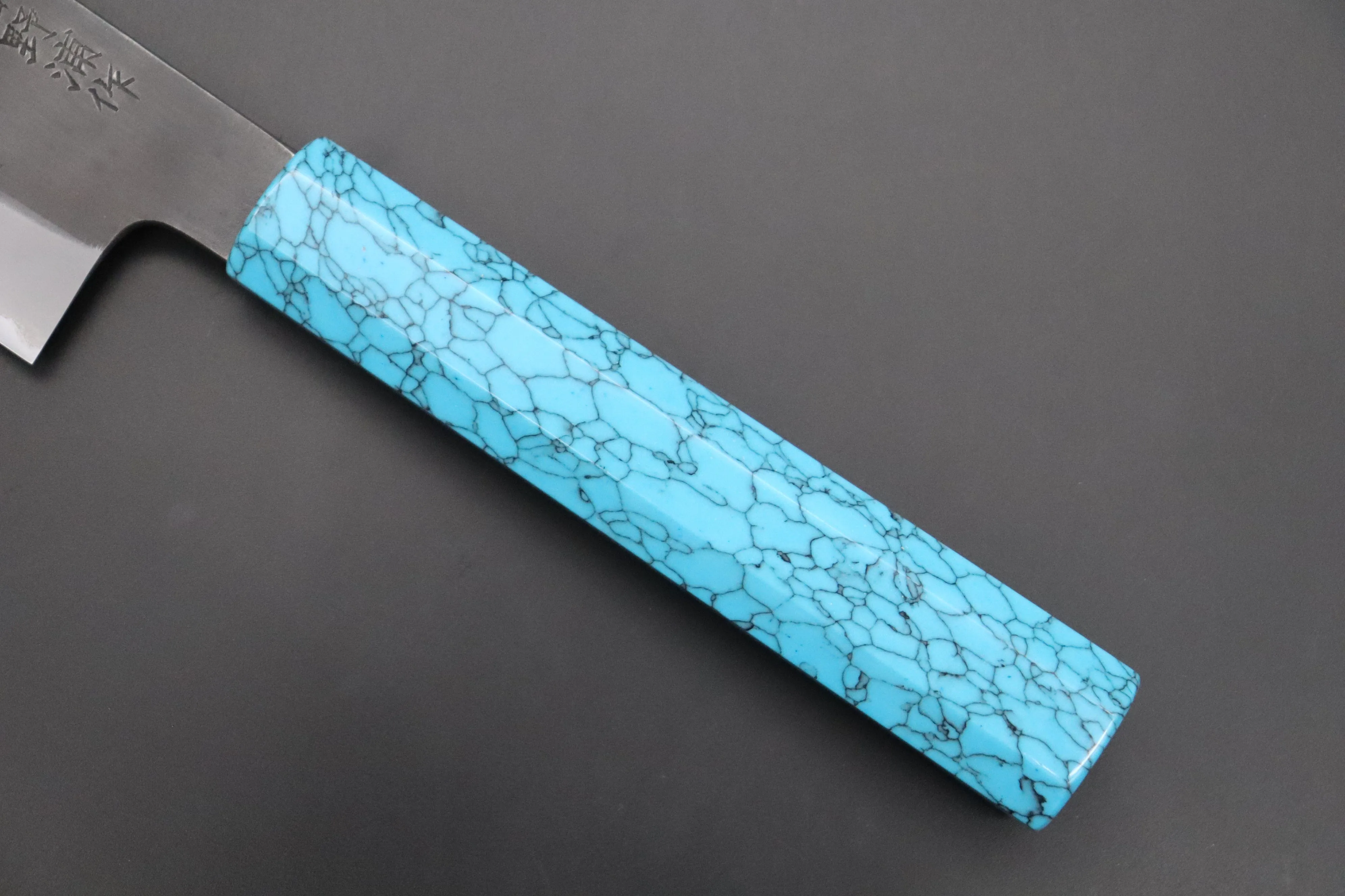 Custom Limited Edition, Hinoura White Steel No.1 Kurouchi Series HS1-5SP10 Nakiri 165mm (6.4 Inch)