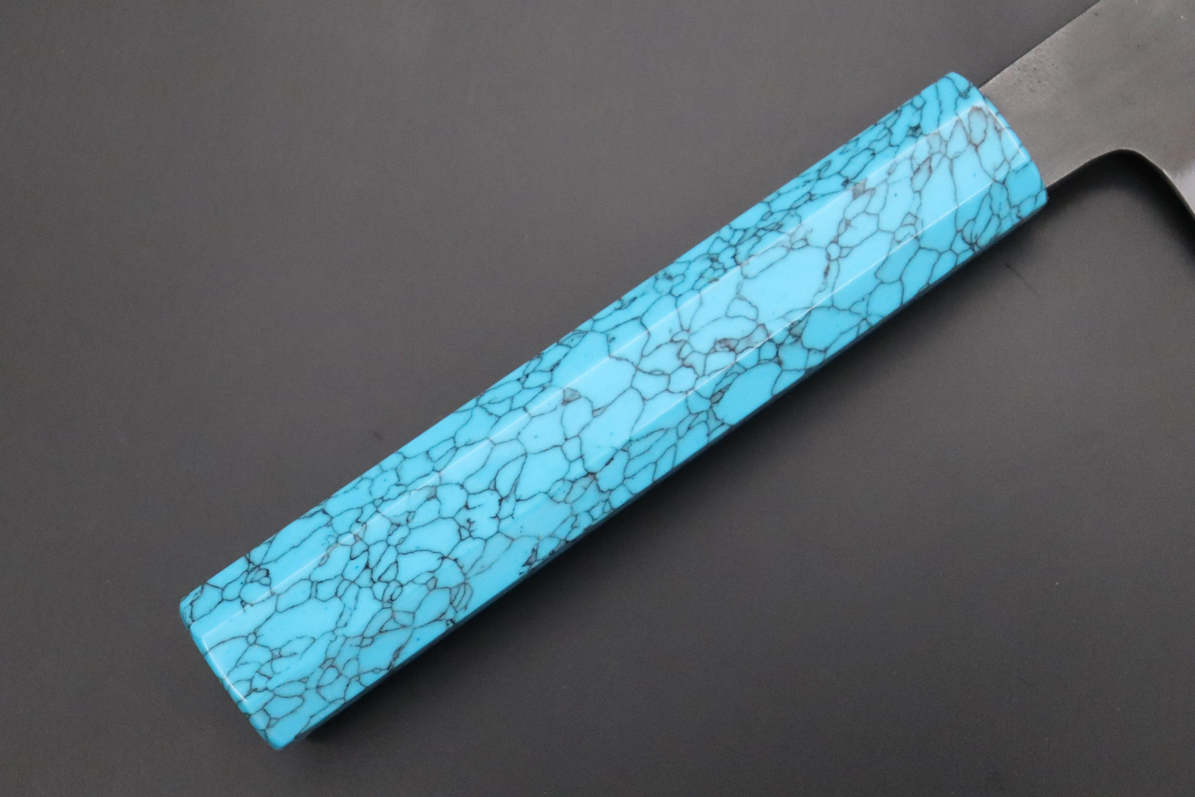 Custom Limited Edition, Hinoura White Steel No.1 Kurouchi Series HS1-5SP10 Nakiri 165mm (6.4 Inch)