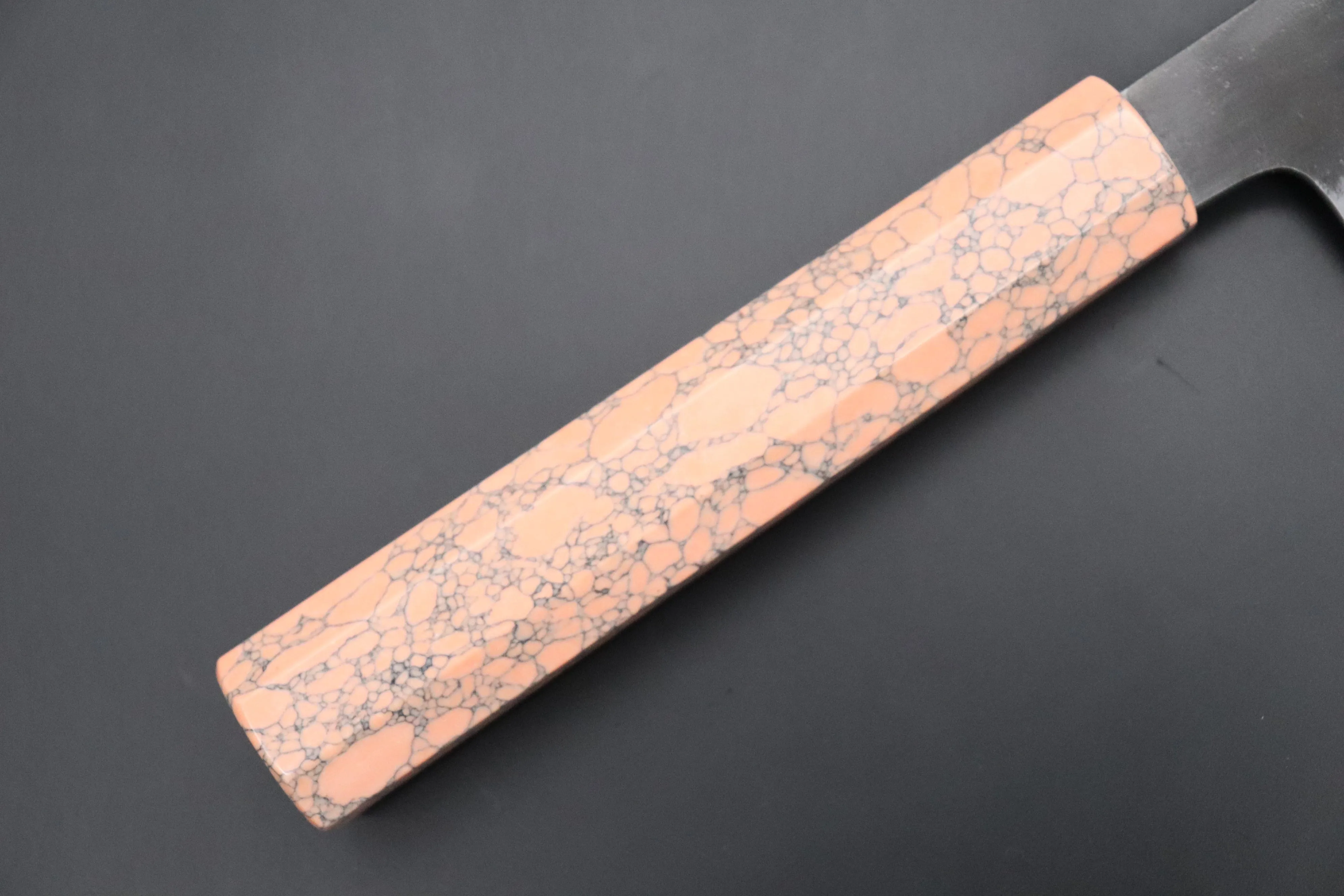 Custom Limited Edition, Hinoura White Steel No.1 Kurouchi Series HS1-5SP12 Nakiri 165mm (6.4 Inch)
