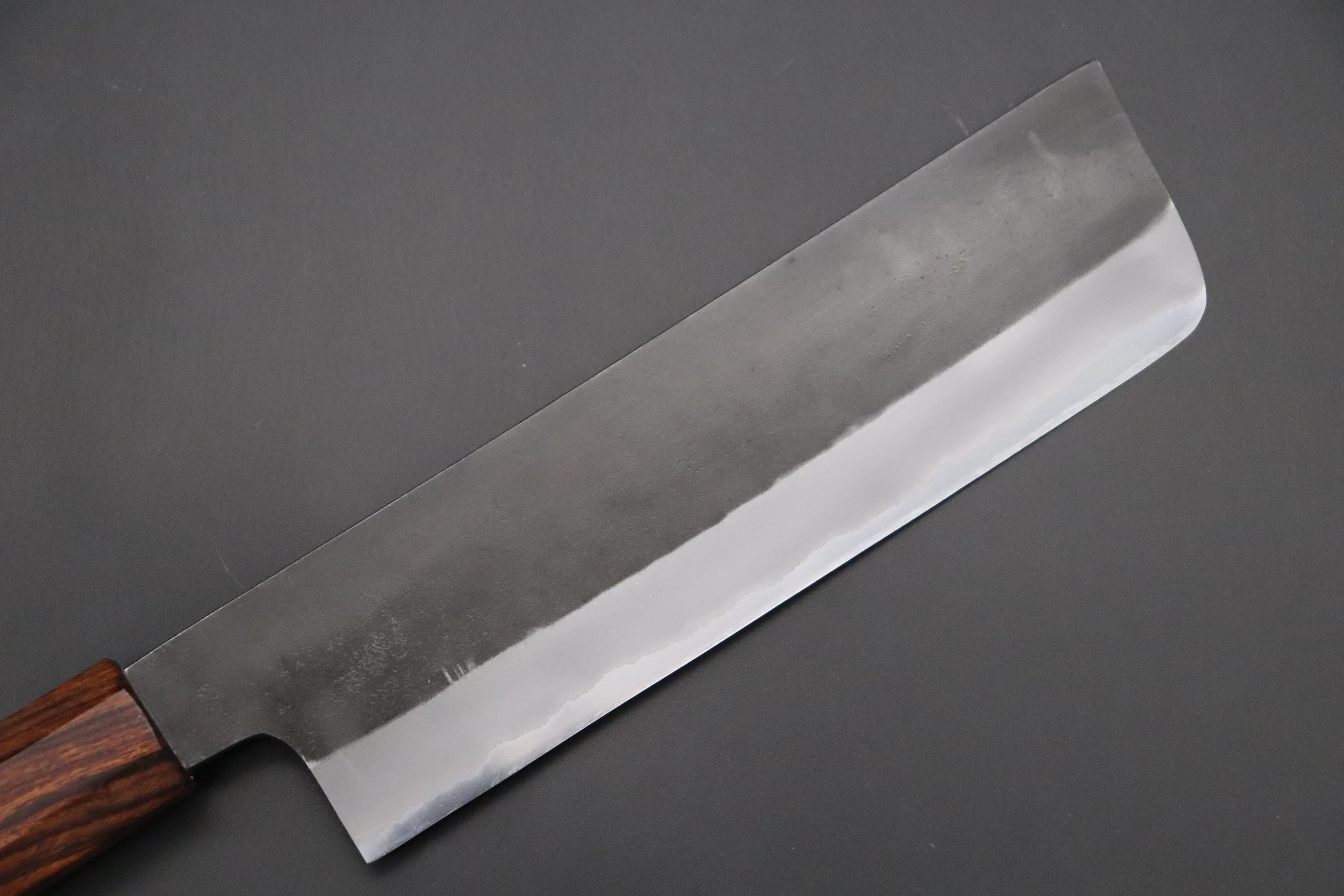 Custom Limited Edition, Hinoura White Steel No.1 Kurouchi Series HS1-5SP14 Nakiri 165mm (6.4 Inch)