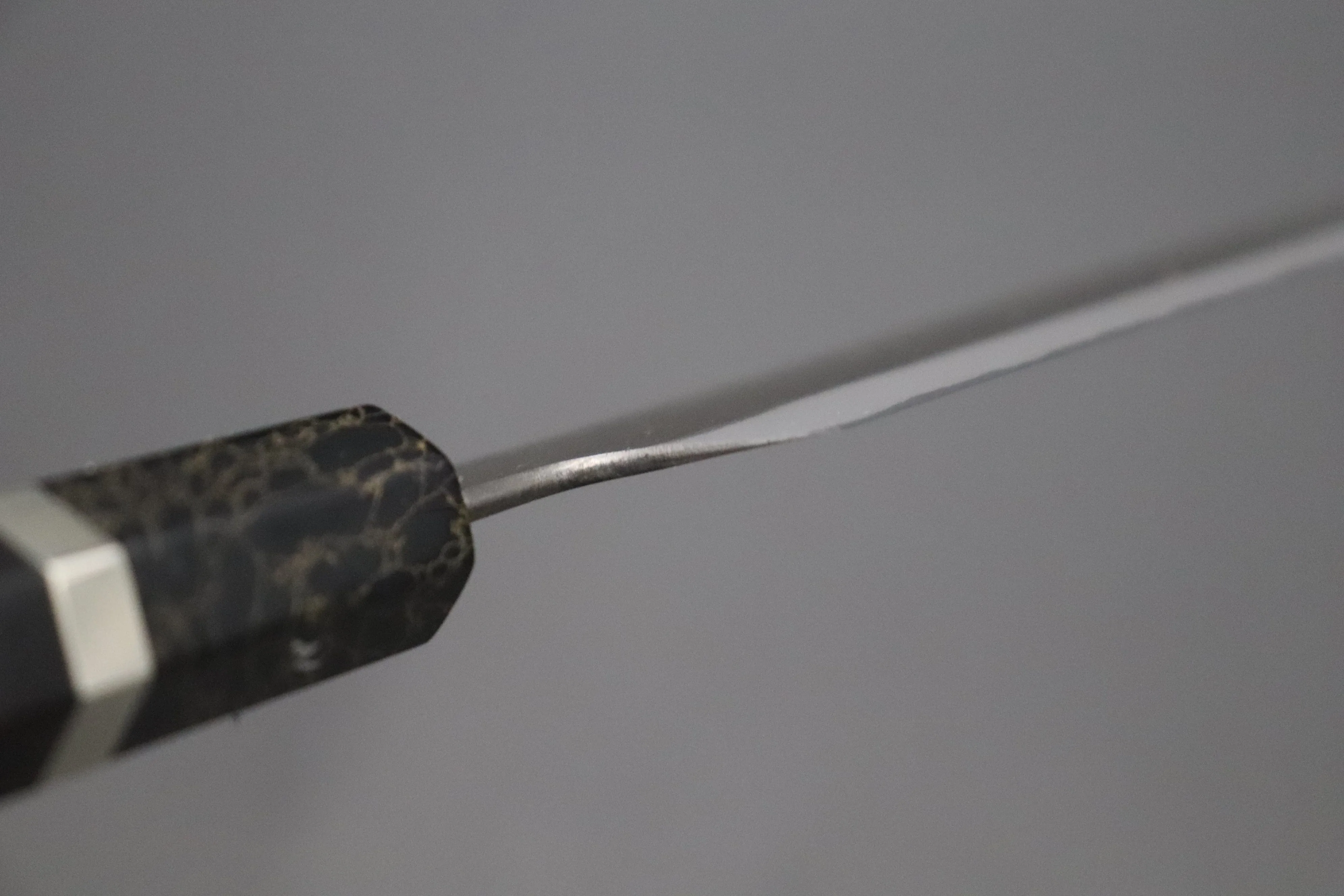 Custom Limited Edition, Hinoura White Steel No.1 Kurouchi Series HS1-5SP4 Nakiri 165mm (6.4 Inch)