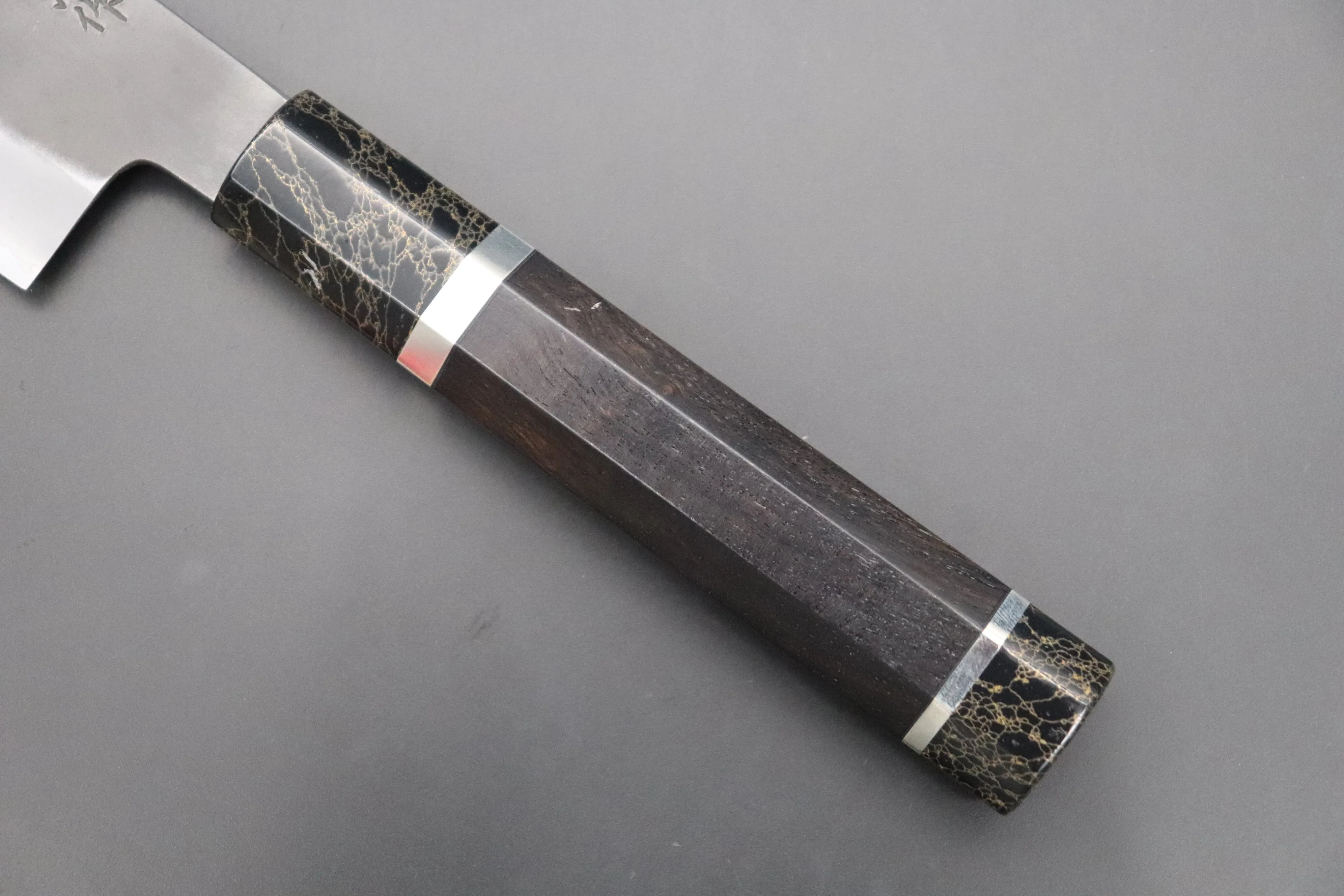 Custom Limited Edition, Hinoura White Steel No.1 Kurouchi Series HS1-5SP4 Nakiri 165mm (6.4 Inch)