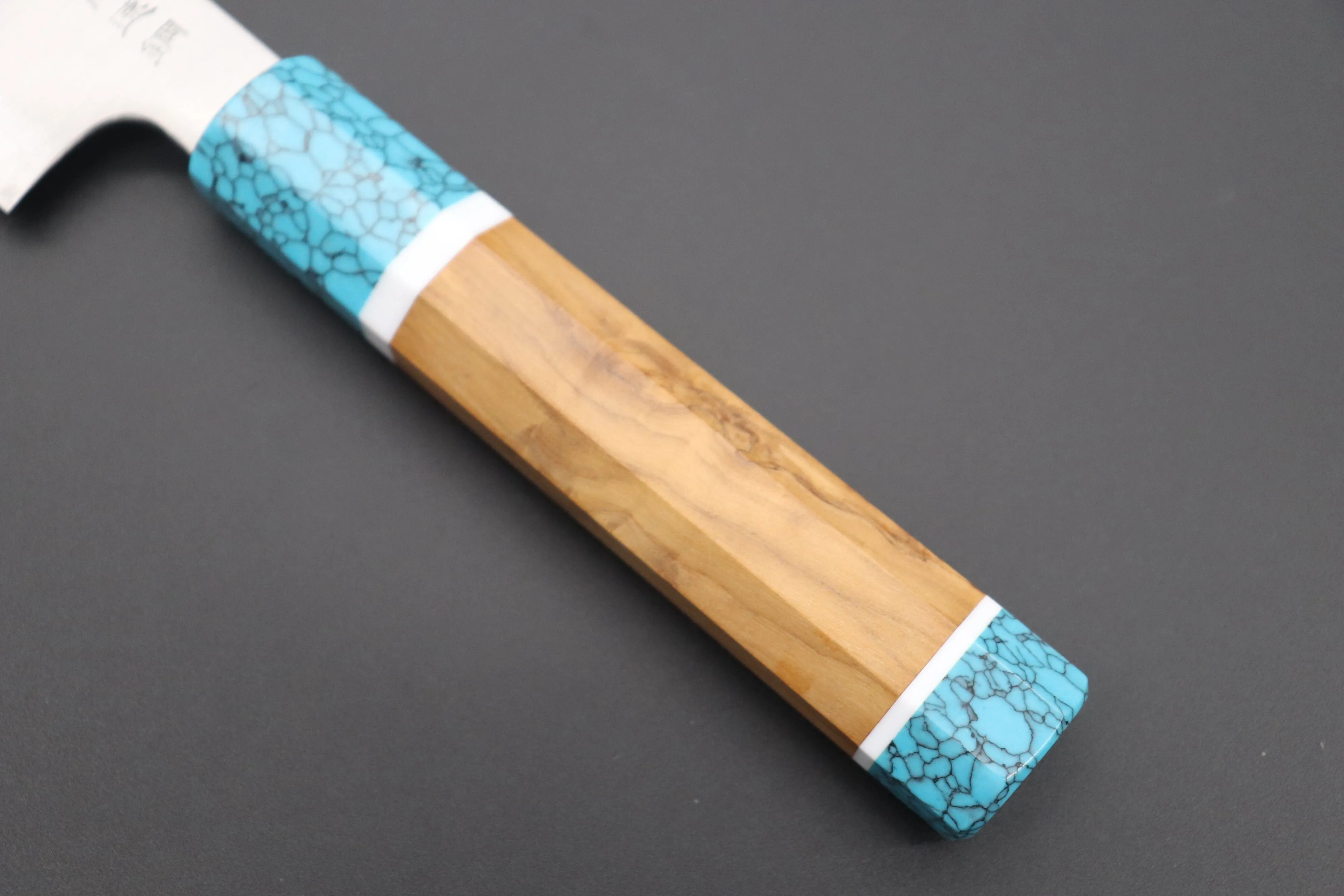 Custom Limited Edition, Sukenari HAP-40 Clad Kiritsuke Slicer 240mm (9.4 inch, SCL-311)