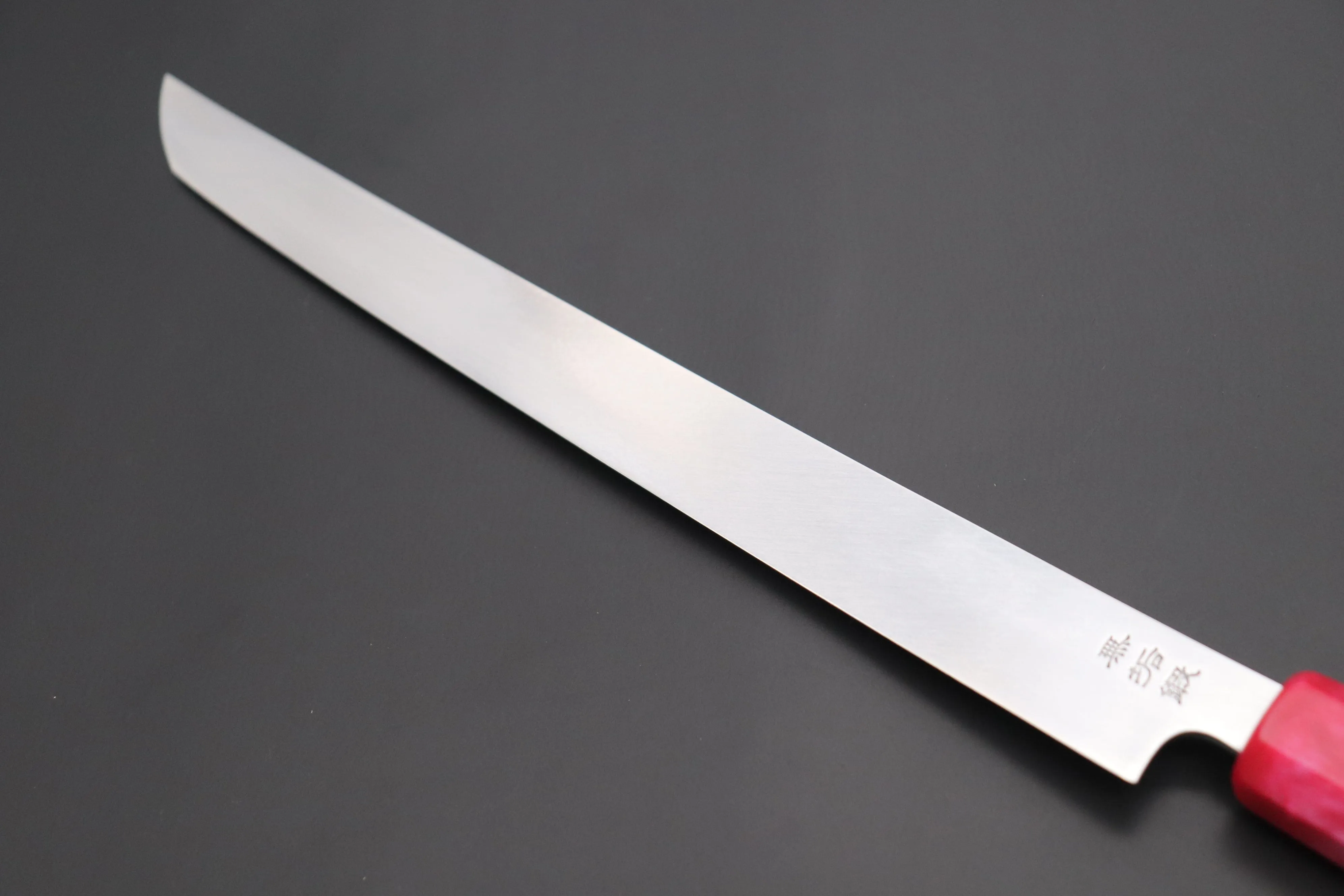 Custom Limited Edition, Sukenari Honyaki XEOS Series HX-1 Sakimaru Takohiki 300mm (11.8 Inch, Single Bevel Edge)