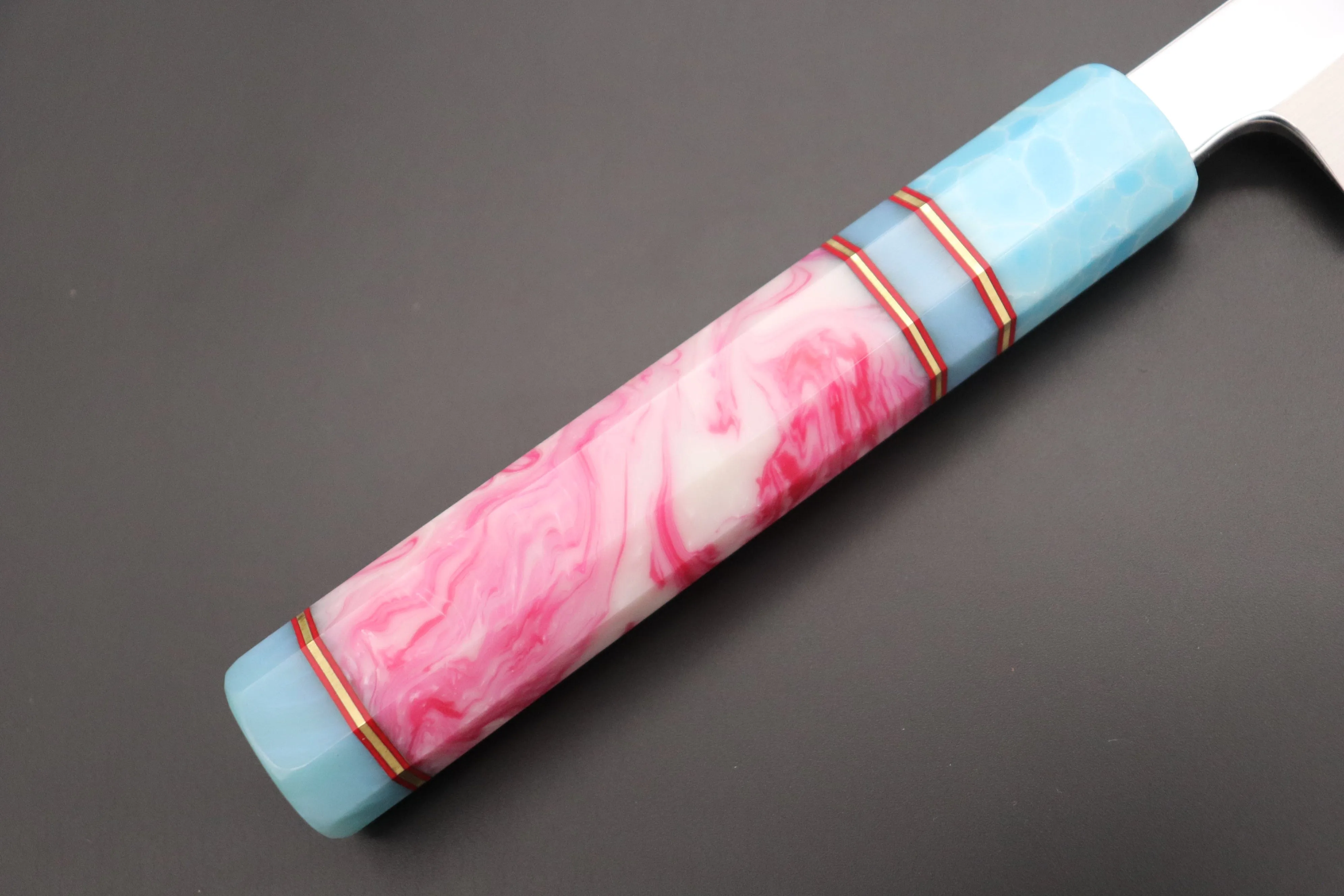 Custom Limited Edition, Sukenari Honyaki XEOS Series HX-3 Kiritsuke Yanagiba 300mm (11.8 Inch, Single Bevel Edge)