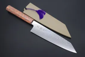Custom Limited Edition, Sukenari ZDP-189 Nickel Damascus Kiritsuke 210mm (8.2 inch, SCL-416)