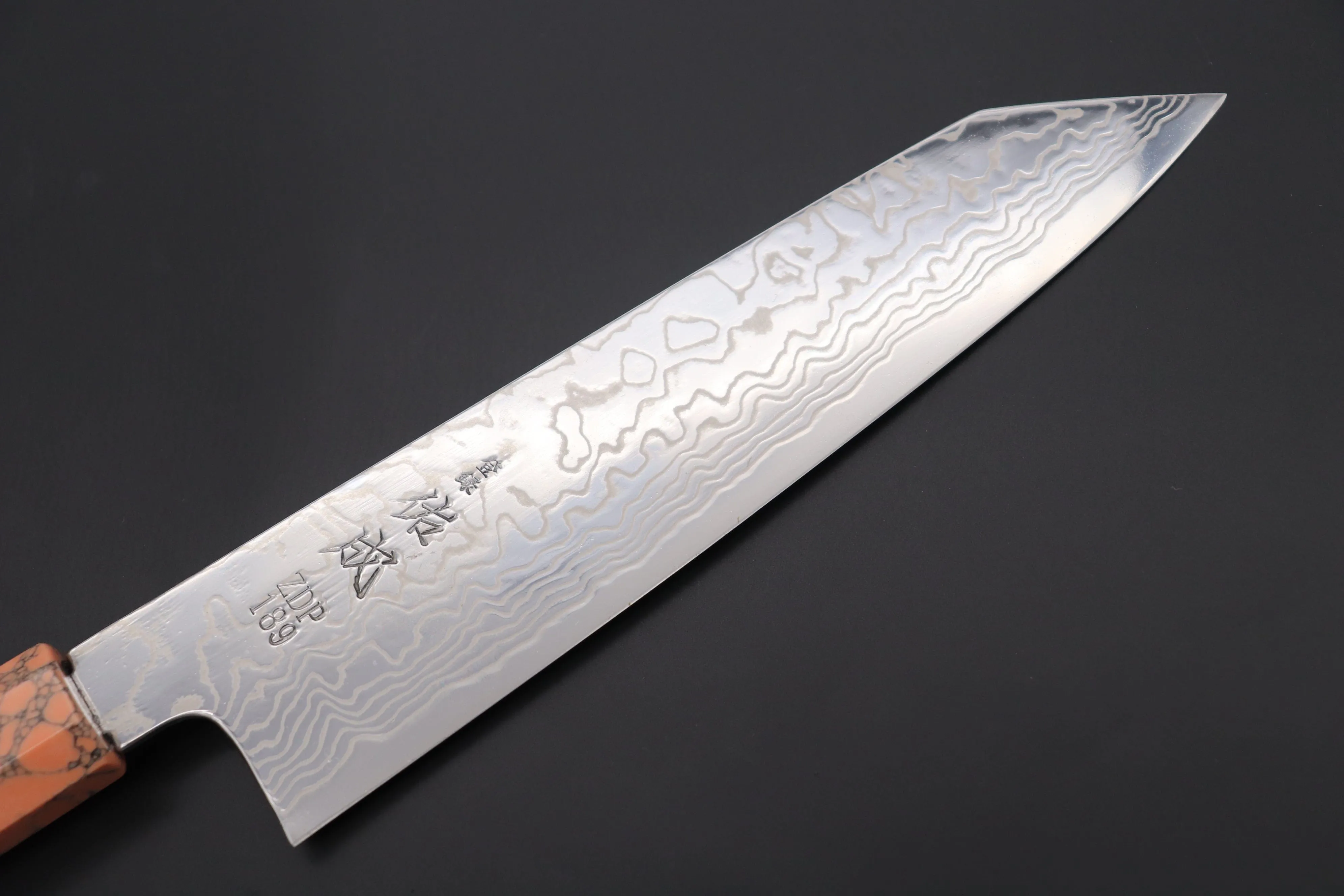 Custom Limited Edition, Sukenari ZDP-189 Nickel Damascus Kiritsuke 210mm (8.2 inch, SCL-416)