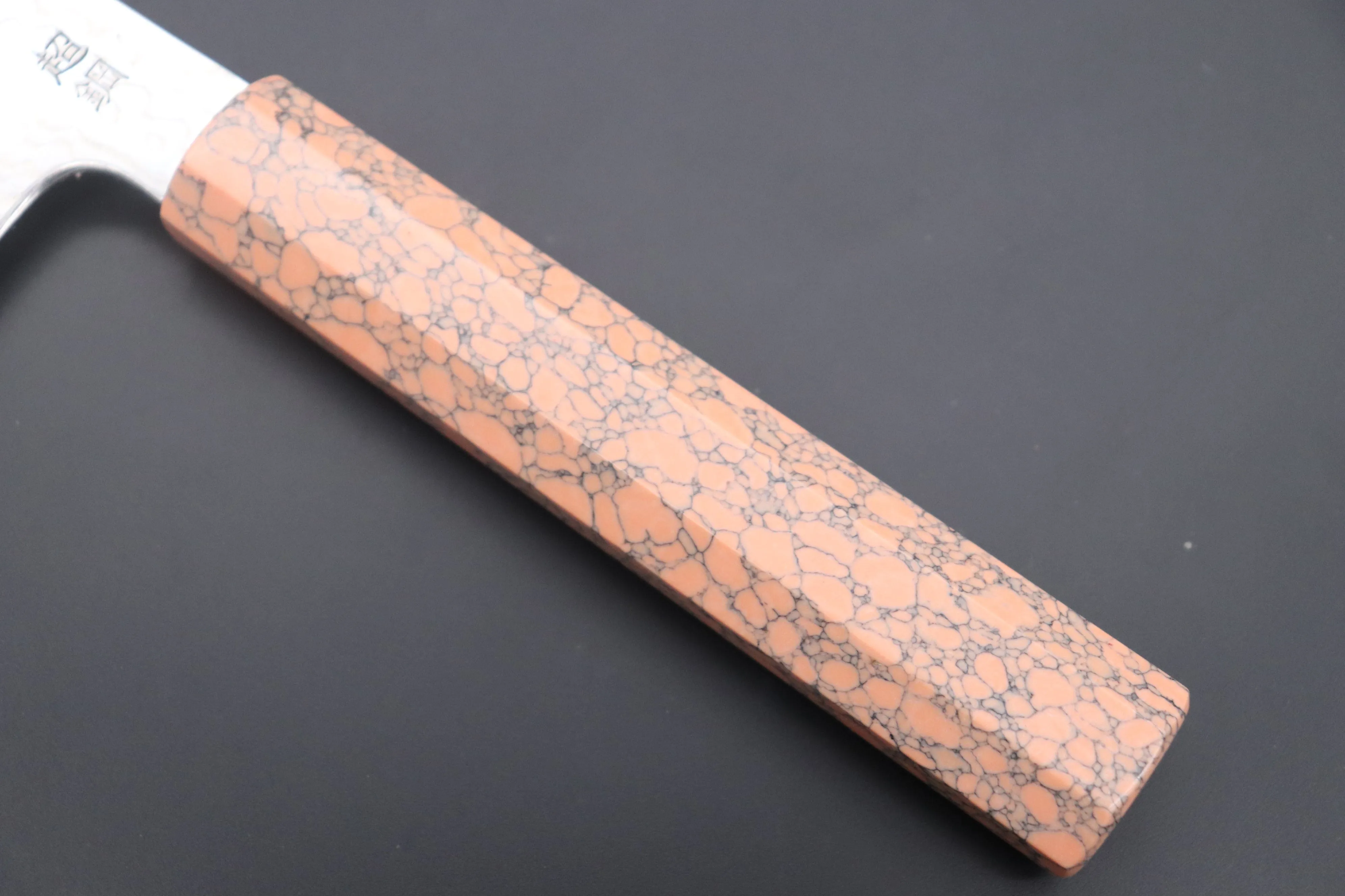Custom Limited Edition, Sukenari ZDP-189 Nickel Damascus Wa Gyuto 210mm (8.2 inch, SCL-421)