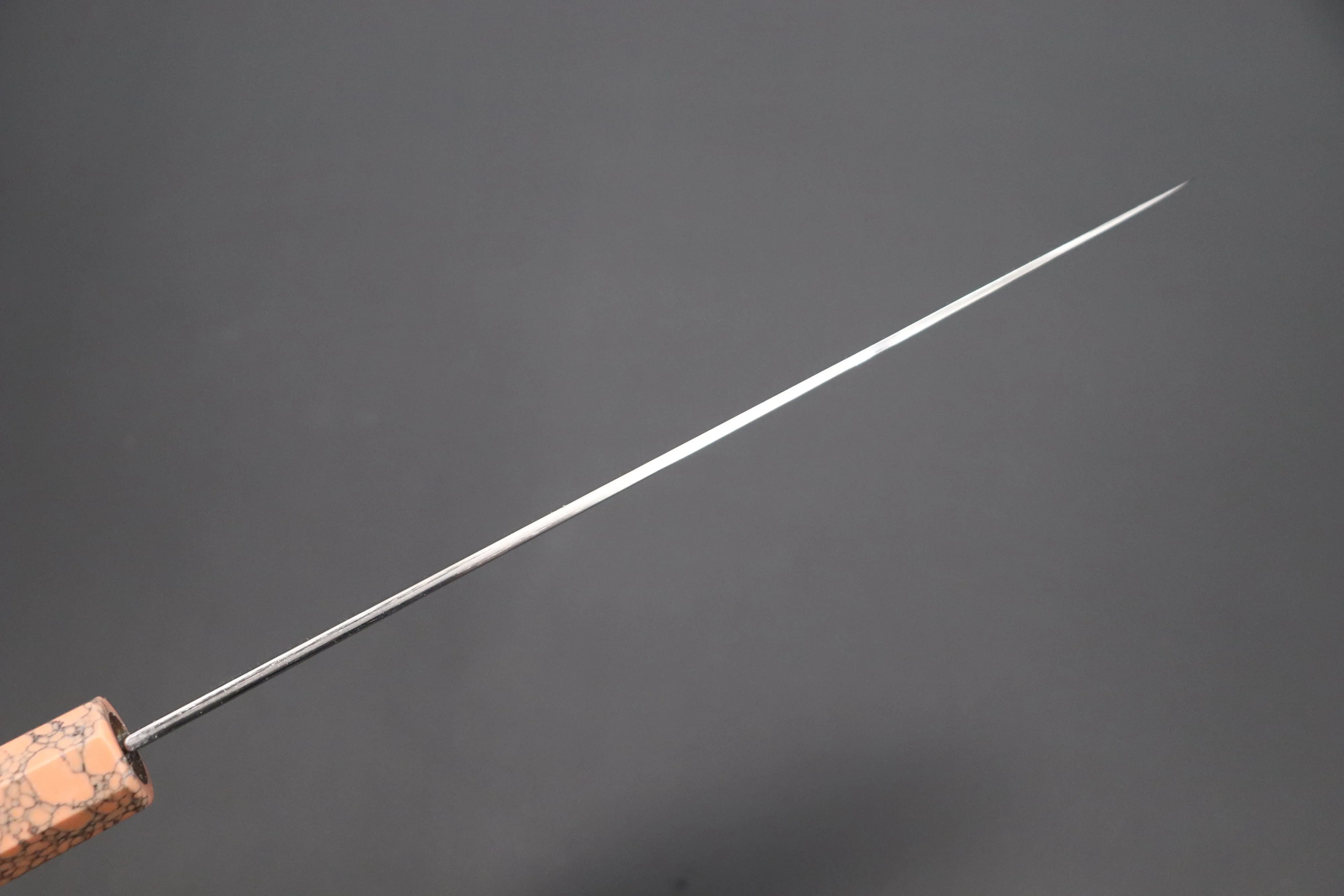 Custom Limited Edition, Sukenari ZDP-189 Nickel Damascus Wa Gyuto 210mm (8.2 inch, SCL-421)