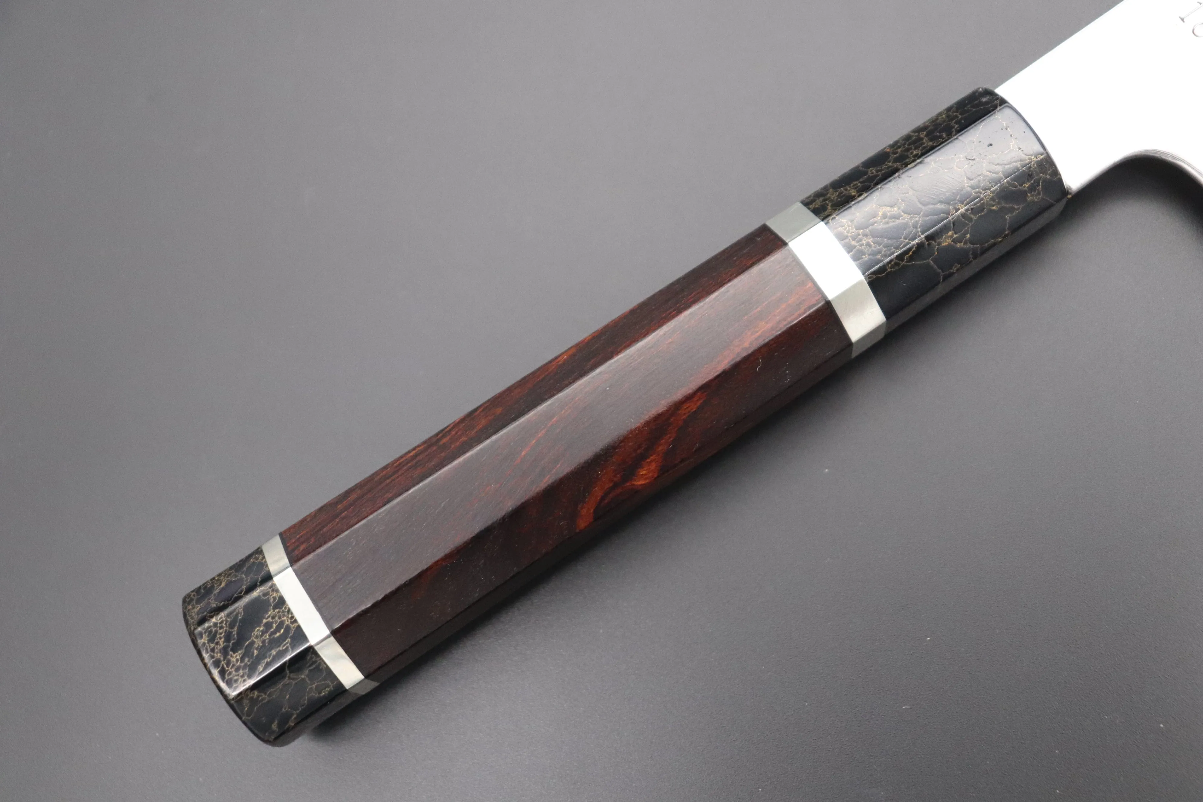Custom Limited Edition, Sukenari ZDP-189 Nickel Damascus Wa Gyuto 240mm (9.4 inch, SCL-426)