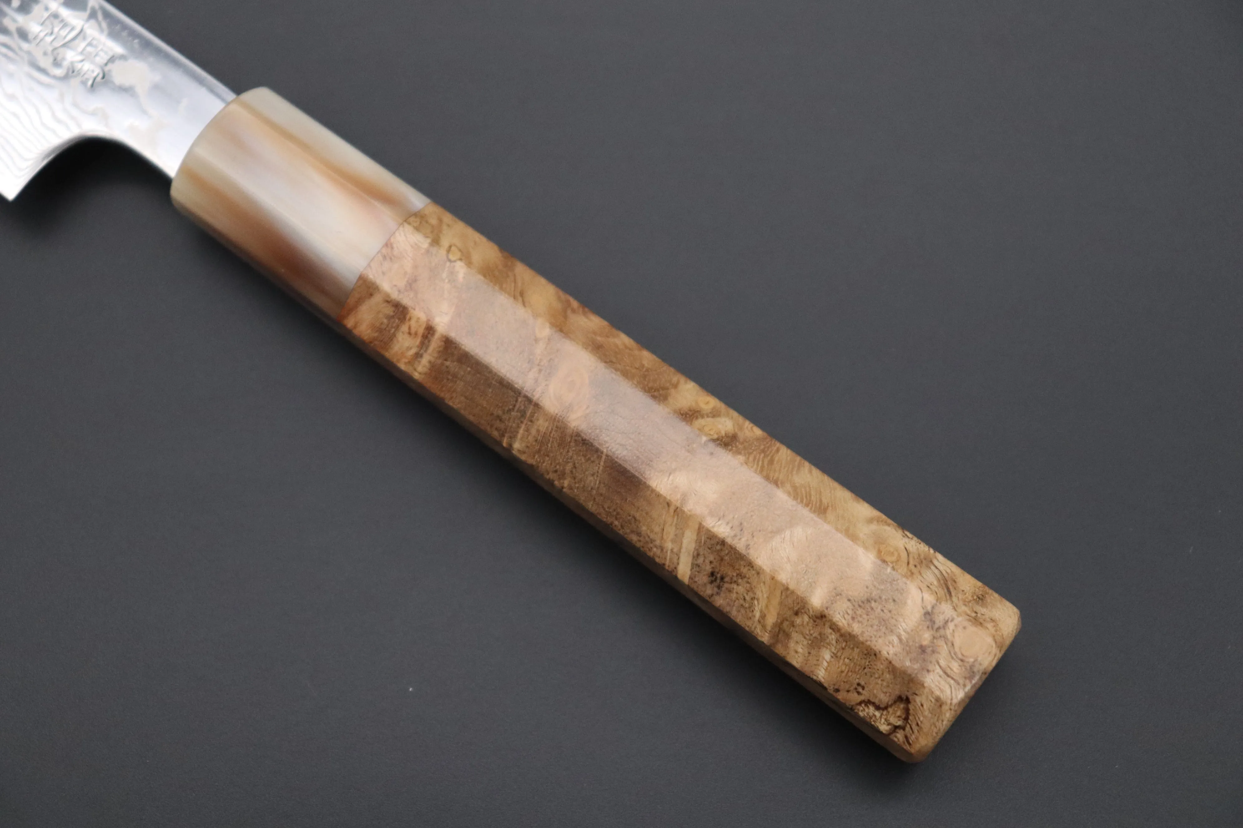 Custom Limited Edition, Sukenari ZDP-189 Nickel Damascus Wa Petty 165mm (6.4 inch, SCL-448)