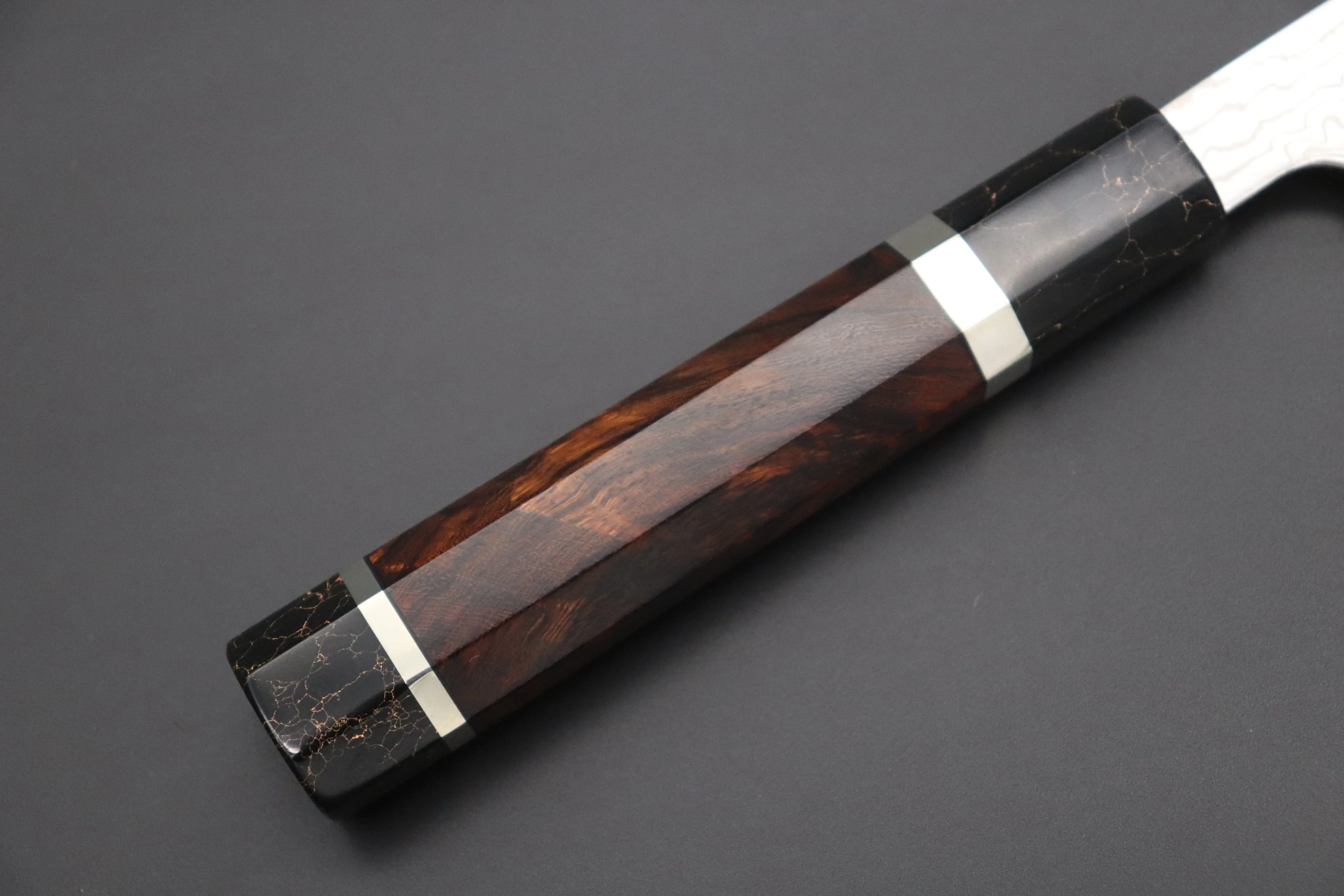 Custom Limited Edition, Sukenari ZDP-189 Nickel Damascus Wa Petty 165mm (6.4 inch, SCL-449)