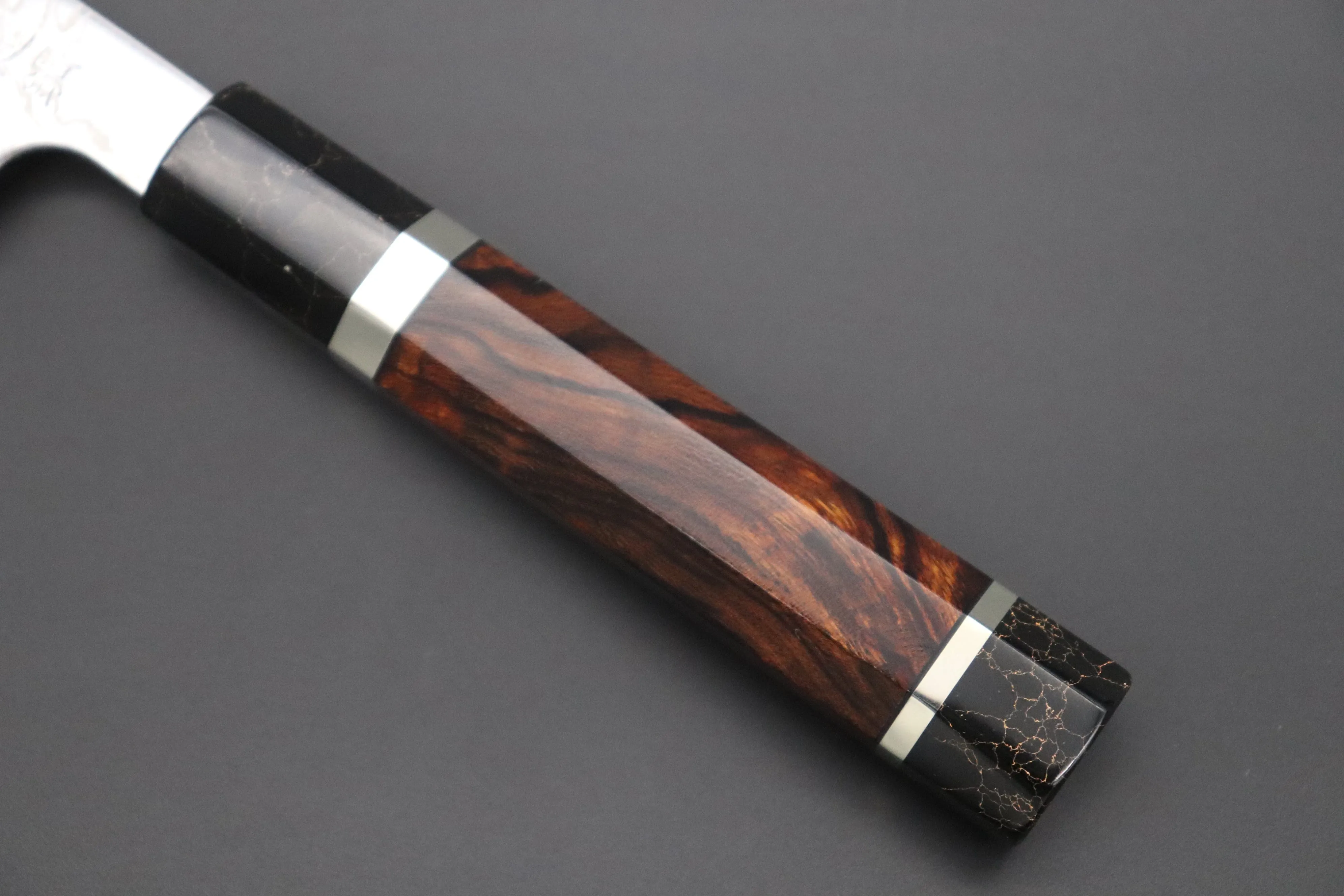 Custom Limited Edition, Sukenari ZDP-189 Nickel Damascus Wa Petty 165mm (6.4 inch, SCL-449)