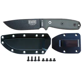 ESEE Knives Model 4 Plain Edge Knife