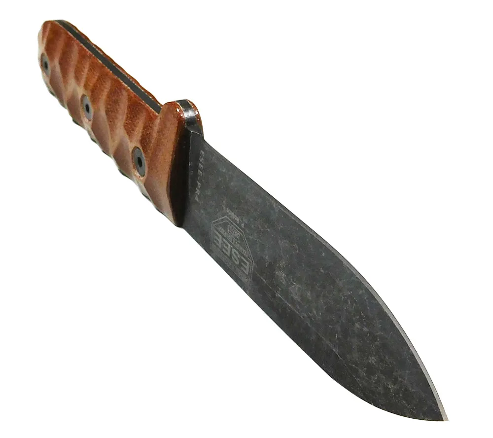 ESEE Knives PR-4 Knife with Leather Sheath