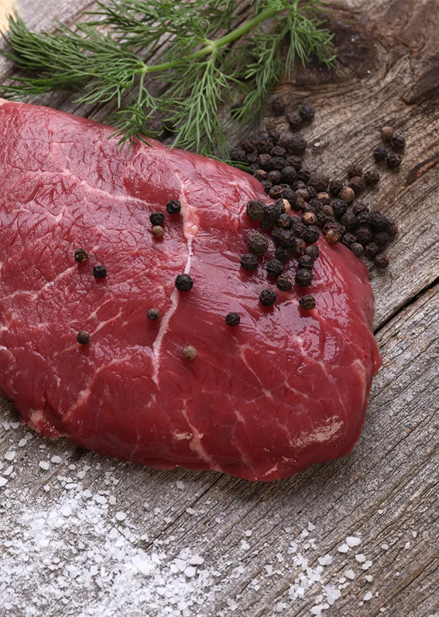 Flat Iron Steaks (2 x 0.35 lbs)