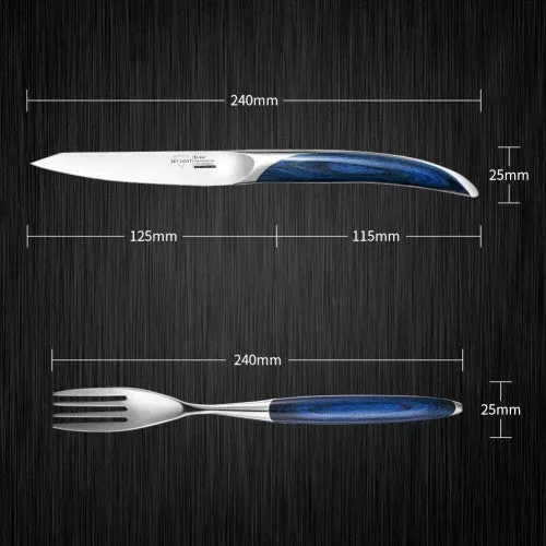 Flatware set, 4 Pieces Steak Knives & Forks