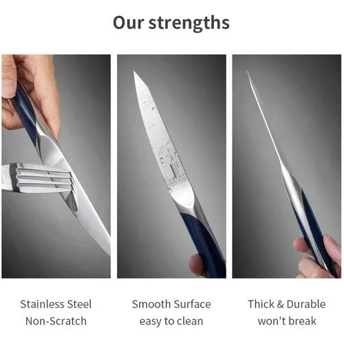 Flatware set, 4 Pieces Steak Knives & Forks