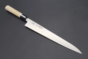 Fu-Rin-Ka-Zan Limited, Sweden Stainless Steel Wa Series “Hammer Forged”  Wa Sujihiki (300mm or 330mm, 2 sizes)