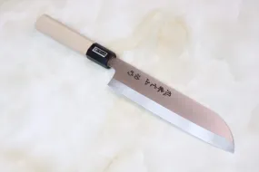 Fu-Rin-Ka-Zan Pure Sweden Stainless Steel Wa Series FS-10 Kamagata-Mukimono 195mm  (Single Bevel Edge)