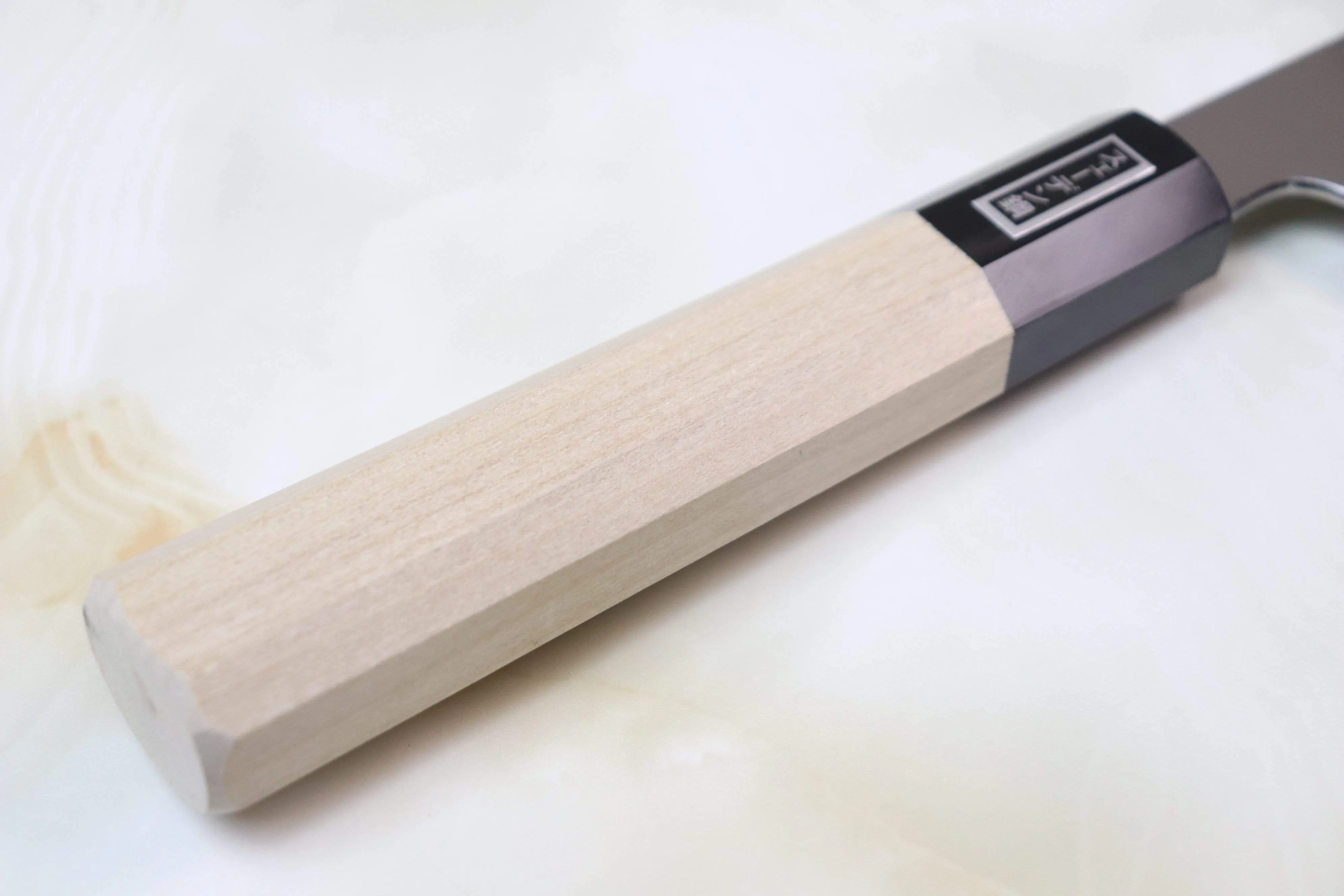Fu-Rin-Ka-Zan Pure Sweden Stainless Steel Wa Series FS-10 Kamagata-Mukimono 195mm  (Single Bevel Edge)