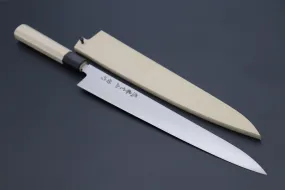 Fu-Rin-Ka-Zan Pure Sweden Stainless Steel Wa Series Wa Sujihiki (240nm to 300mm, 3 sizes)
