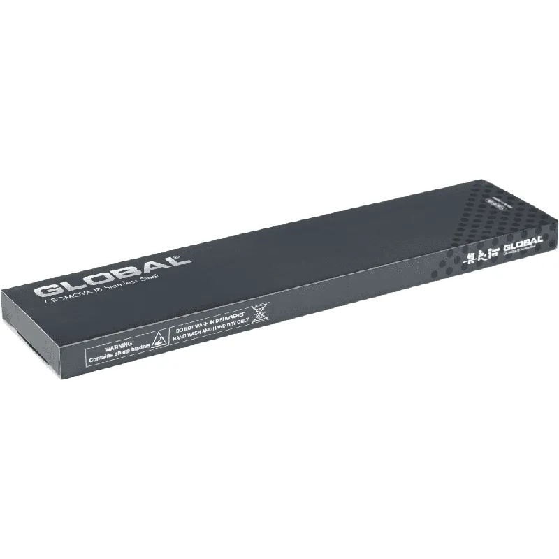 Global G-80 Santoku Granton Edge Knife 18cm
