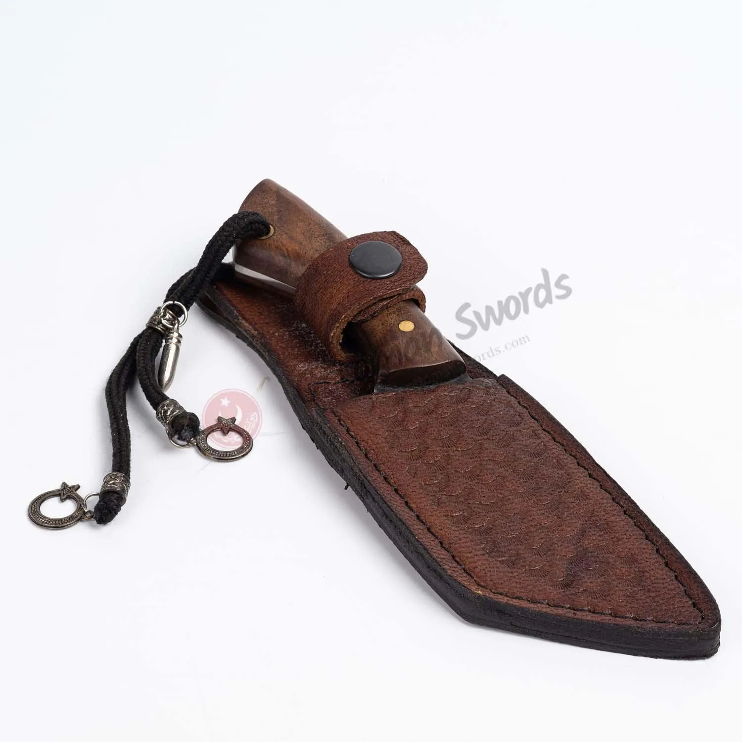 Hand Forged Mini Tanto Style Knife for Hunters