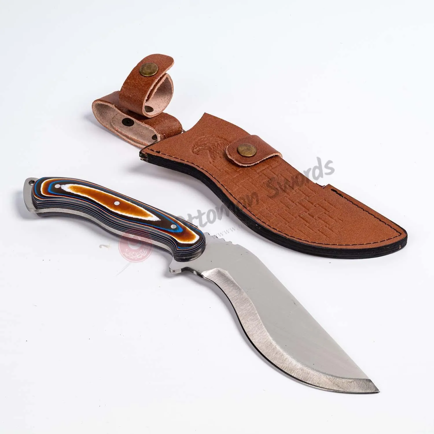 Handmade Non-Slip Handle Mini Kukri Knife