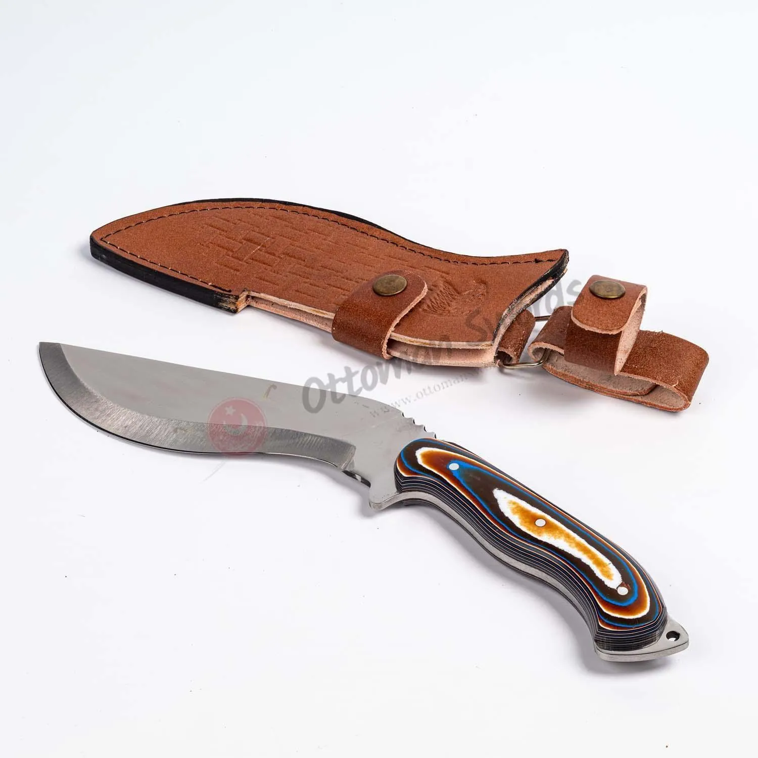Handmade Non-Slip Handle Mini Kukri Knife