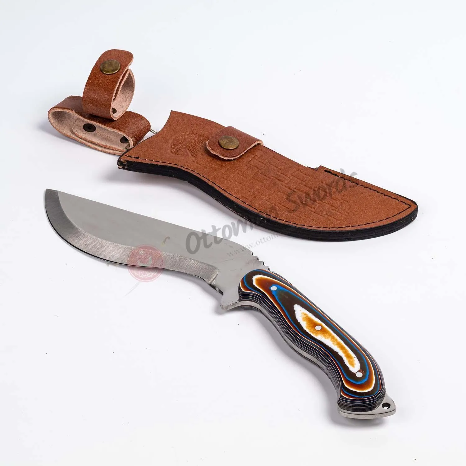 Handmade Non-Slip Handle Mini Kukri Knife