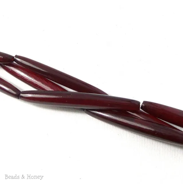 Horn Carabou Tube 60x7mm (16 Inch Strand)