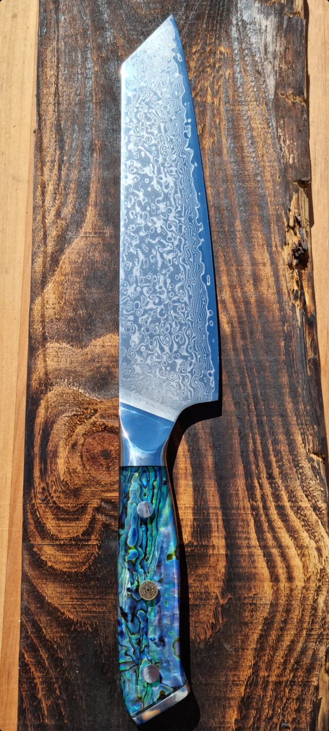 Japanese Style Damascus Steel Layered Knives
