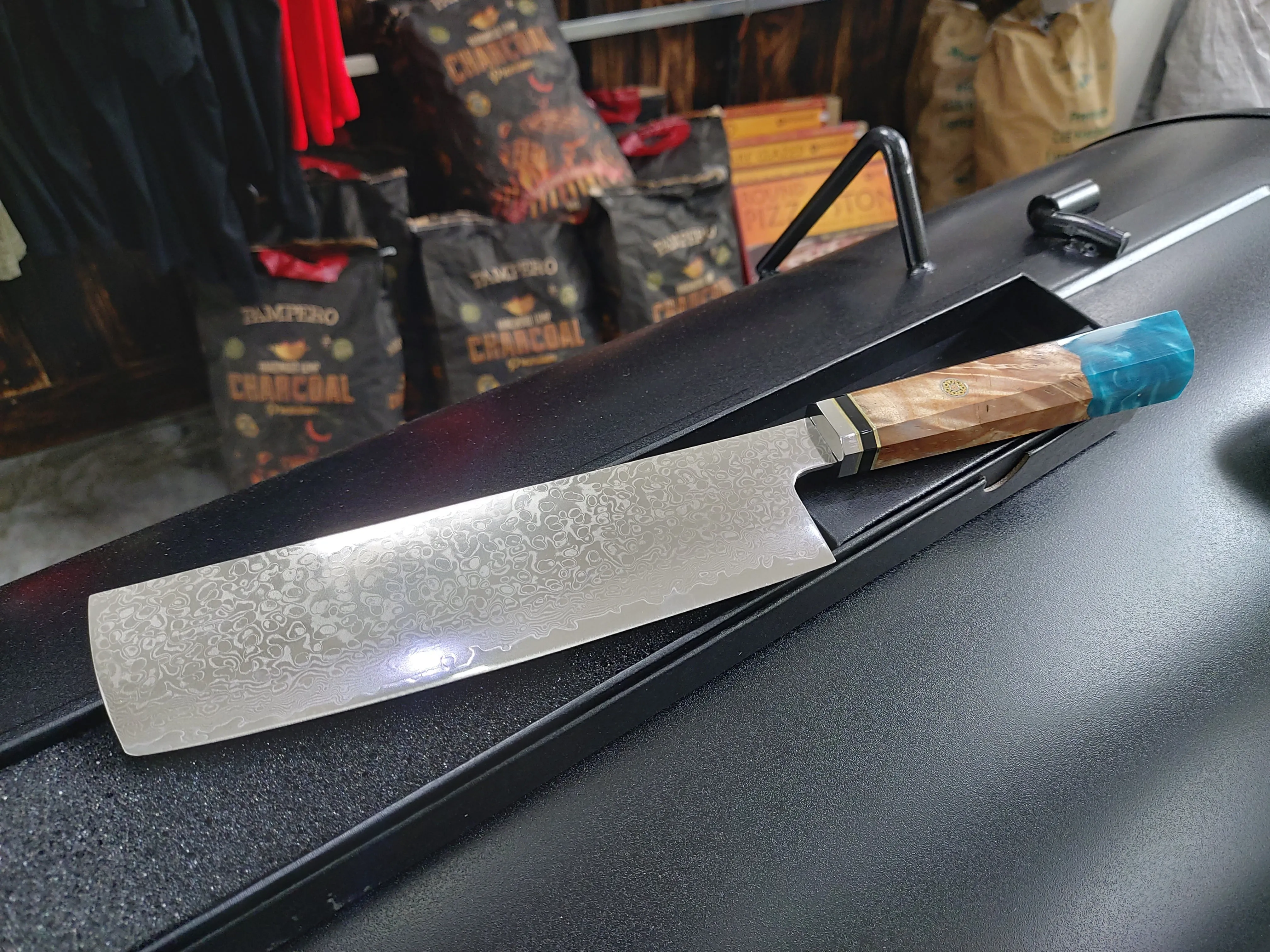 Japanese Style Damascus Steel Layered Knives