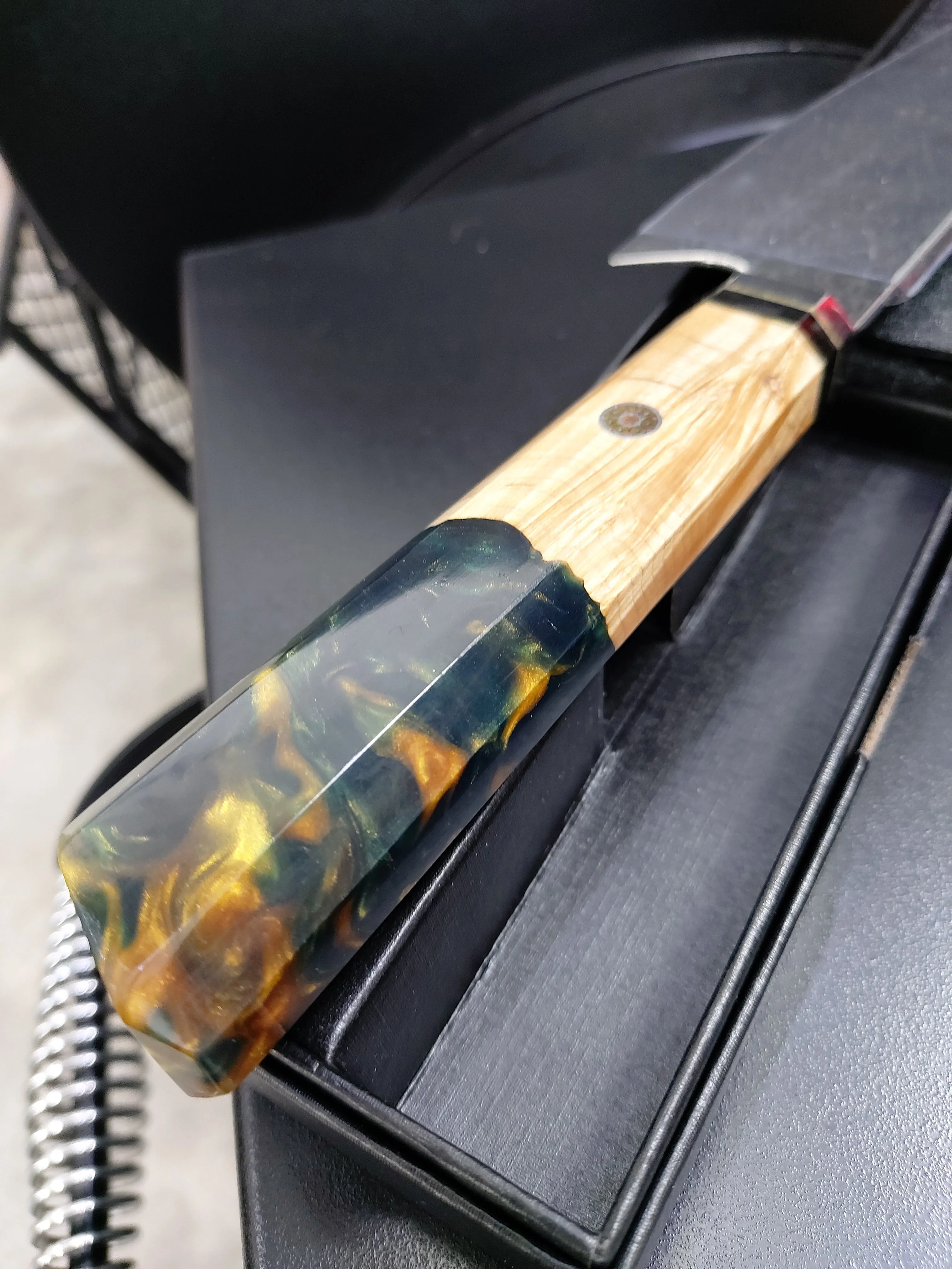 Japanese Style Damascus Steel Layered Knives