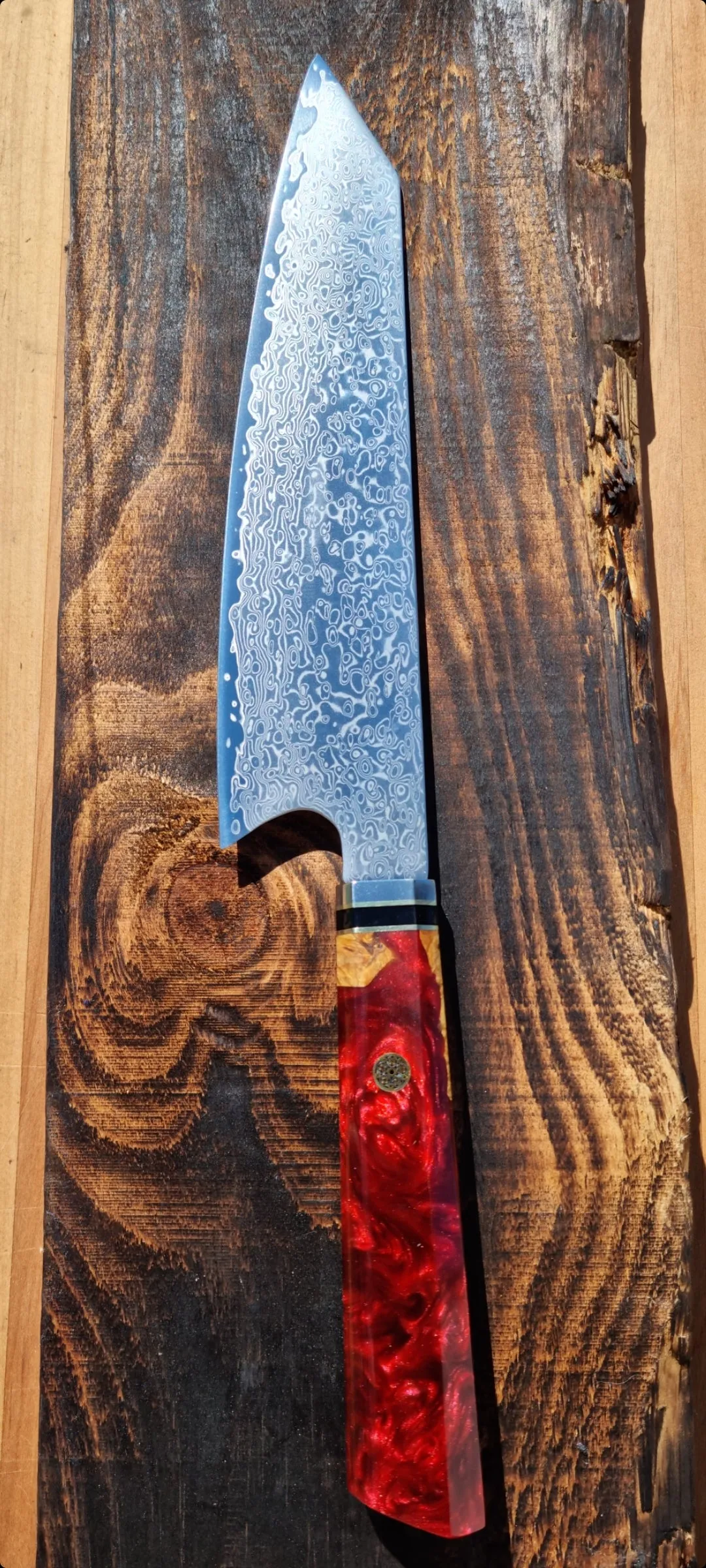 Japanese Style Damascus Steel Layered Knives