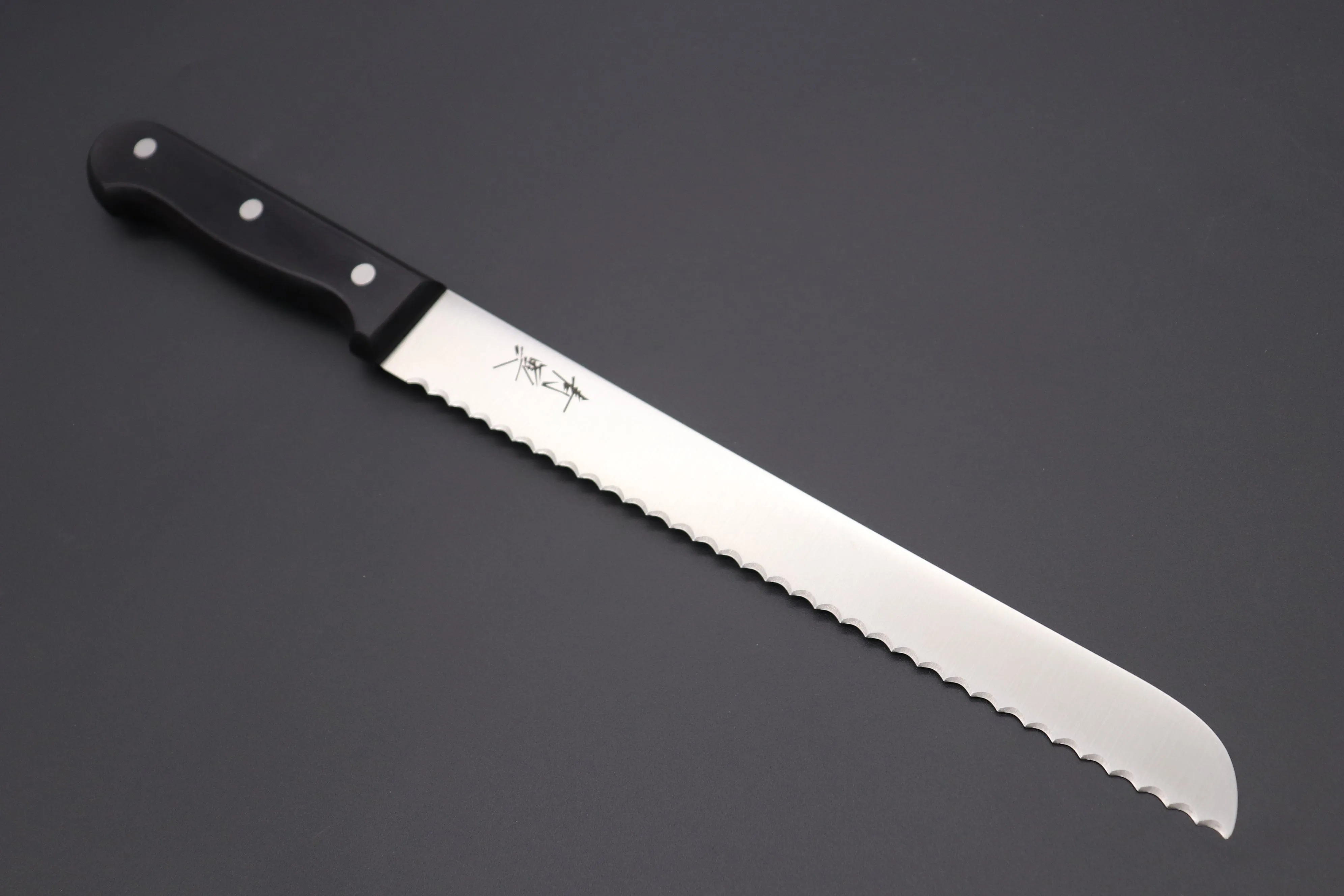JCK Natures Blue Clouds AUS-8 Basic Series BCA-6 Bread Knife 245mm (9.6 inch)